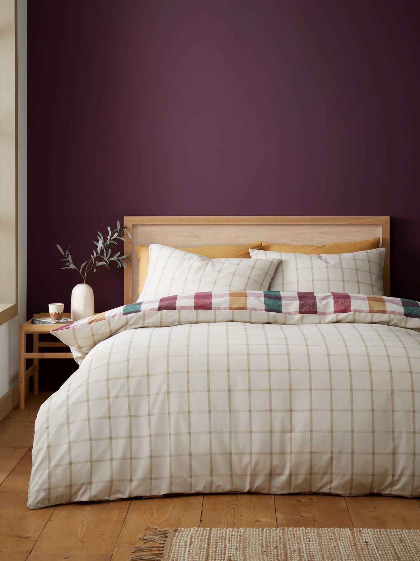 catherine-lansfield-autumn-check-duvet-set--single-plumoutfit