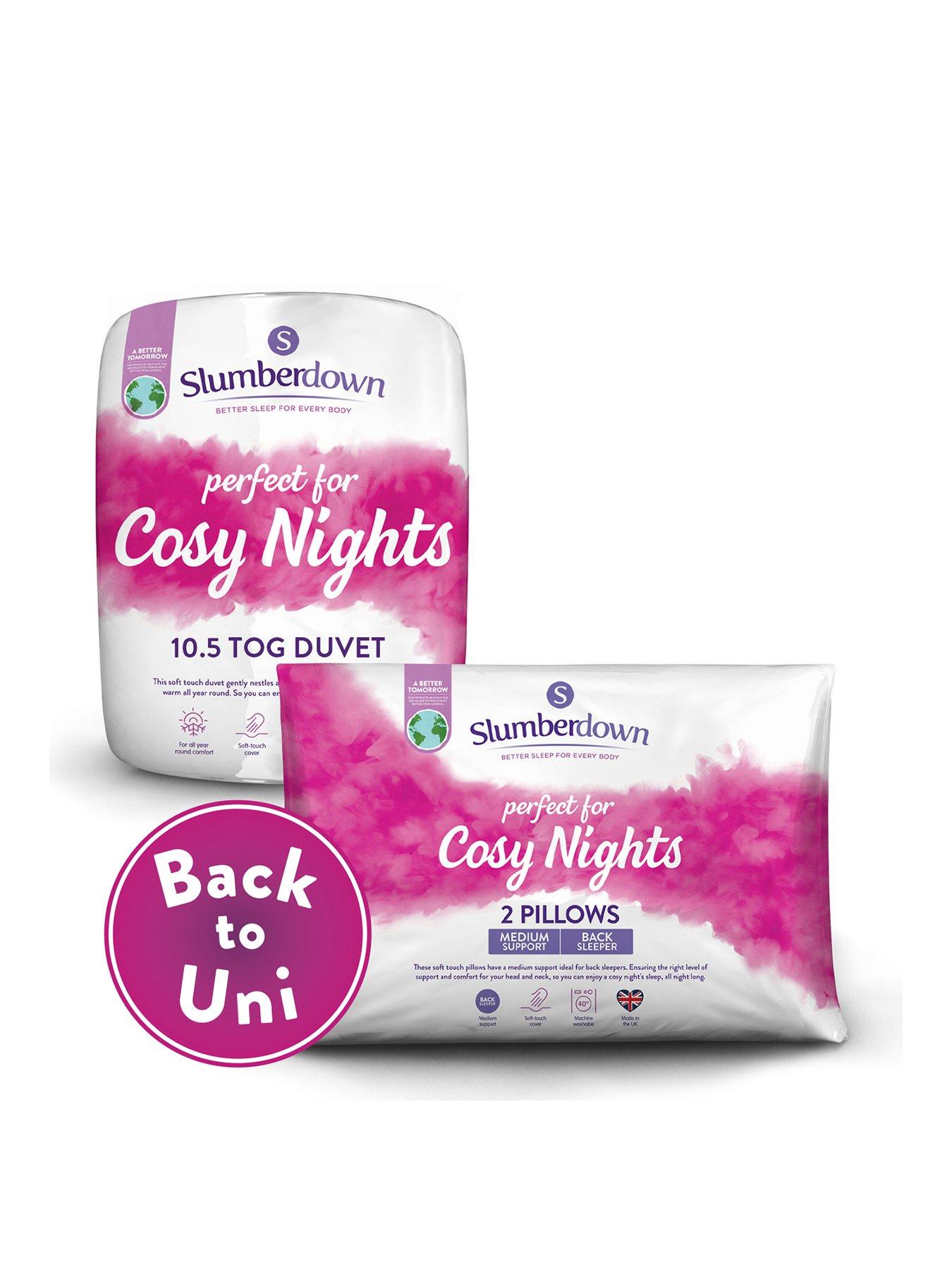 slumberdown-back-to-uni-cosy-nights-105-tog-duvet-and-2-pillows-bundle--king-white