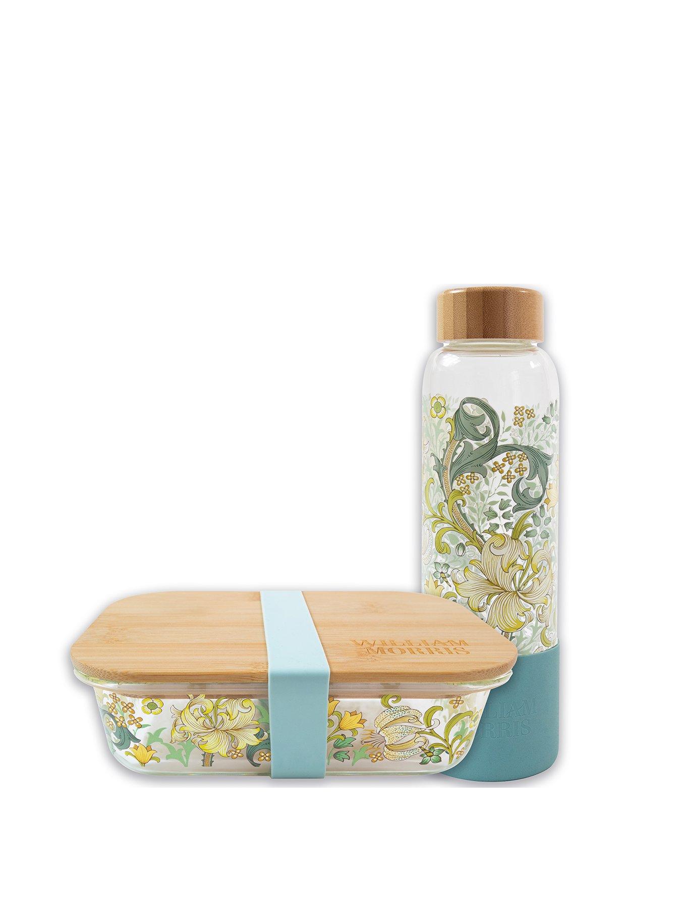 william-morris-william-morris-golden-lily-glass-lunchbox-and-water-bottlefront