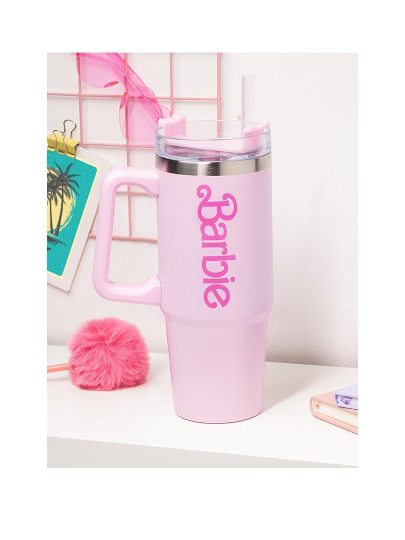 barbie-pink-travel-mug-officially-barbie-licensed-12l-extra-large-insulated-tumbler-for-hot-and-cold-drinks-with-multi-way-lid-amp-handle