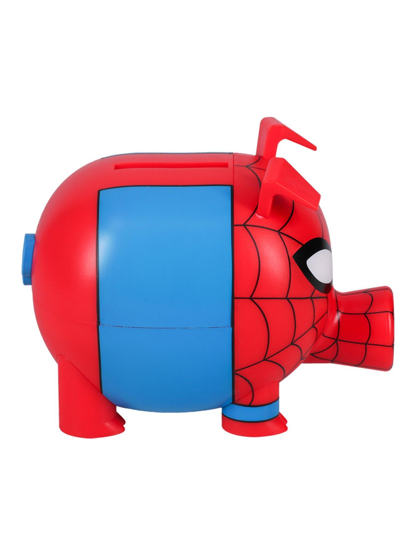 spiderman-marvel-comics-spiderman-spider-ham-shaped-money-box-officially-disney-licensed-collective-for-kids-spidey-gift-amp-bedroom-deacutecorback