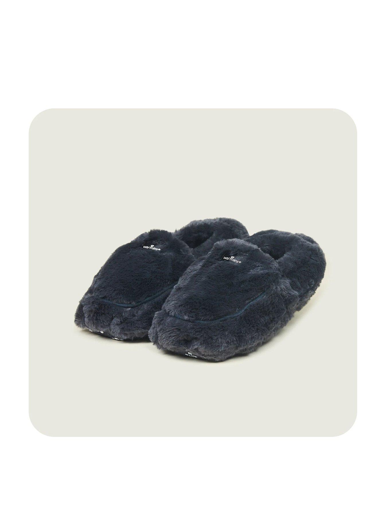 warmies-microwavablenbspslippers-charcoal