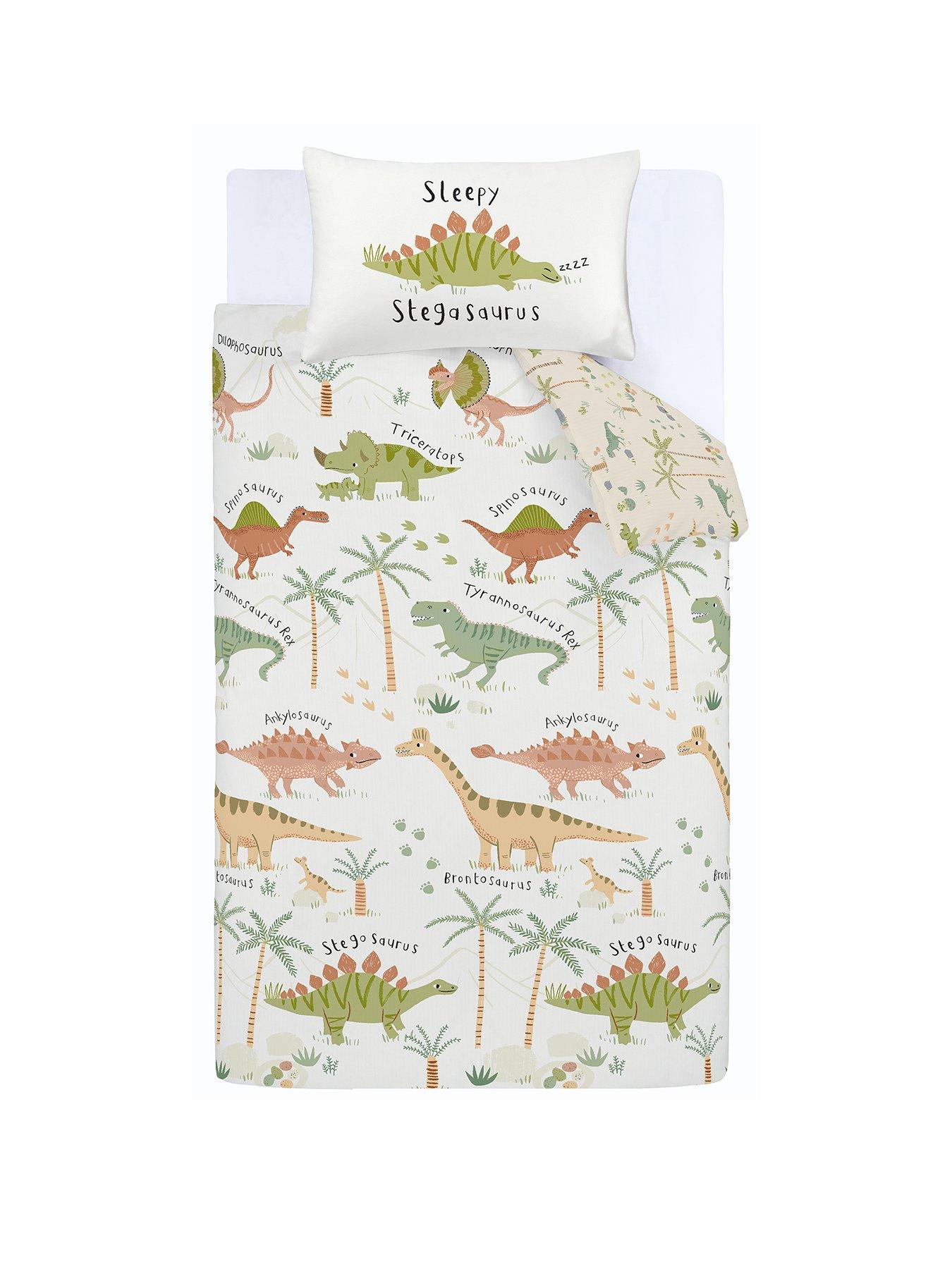 catherine-lansfield-sleepy-dino-duvet-set--single-multistillFront