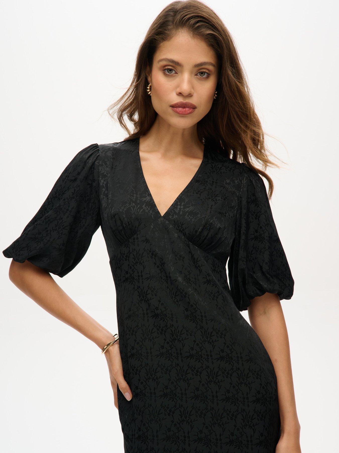 superdry-short-sleeve-midi-dress-blackoutfit