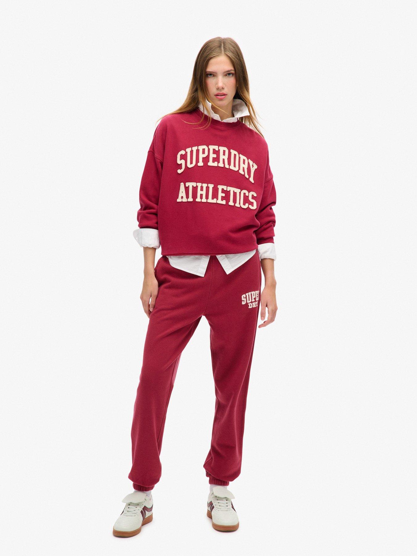 superdry-athletic-essentials-boyfriend-jogger-red