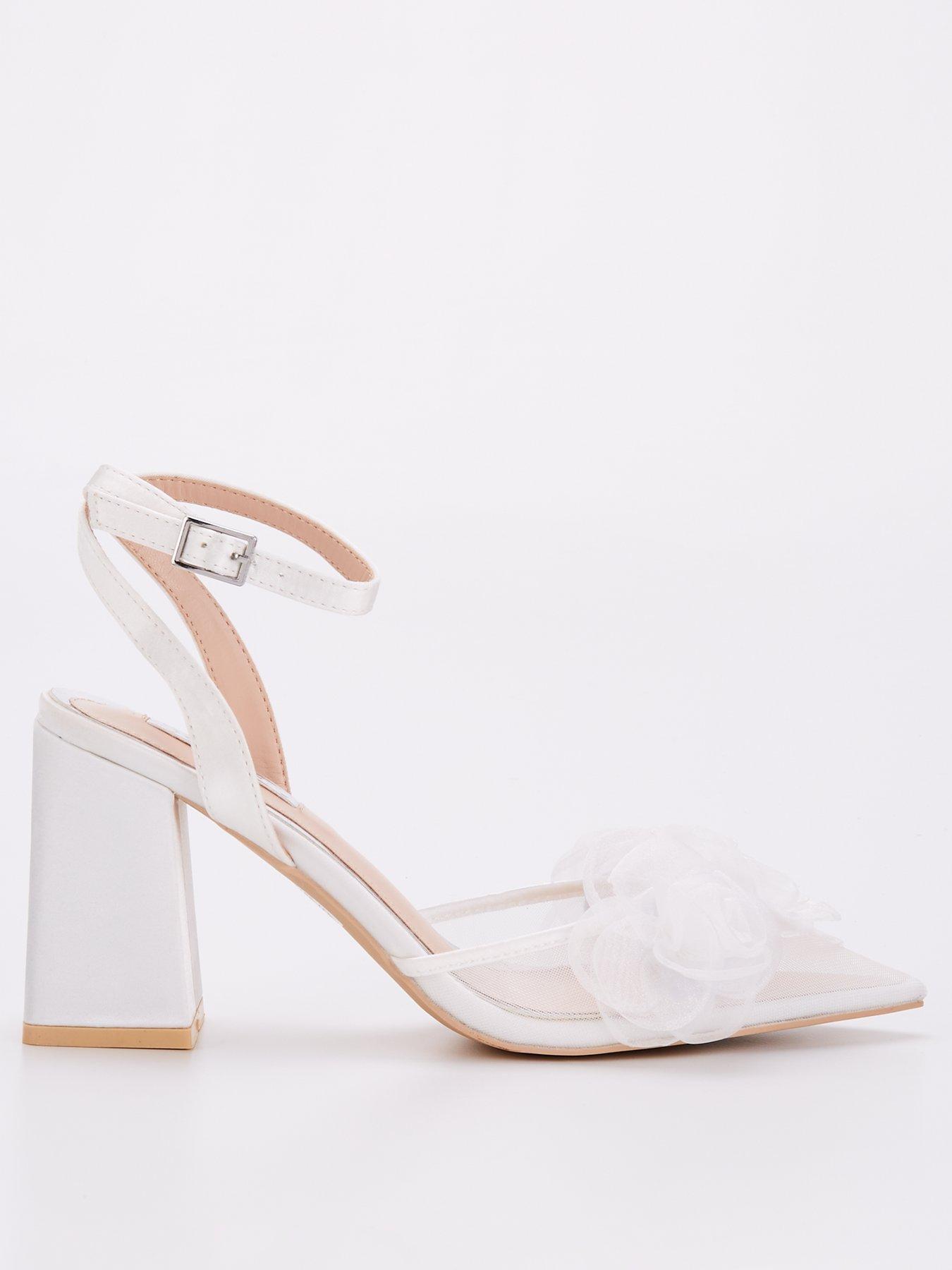 raid-rumina-be-mine-flower-court-shoes-white