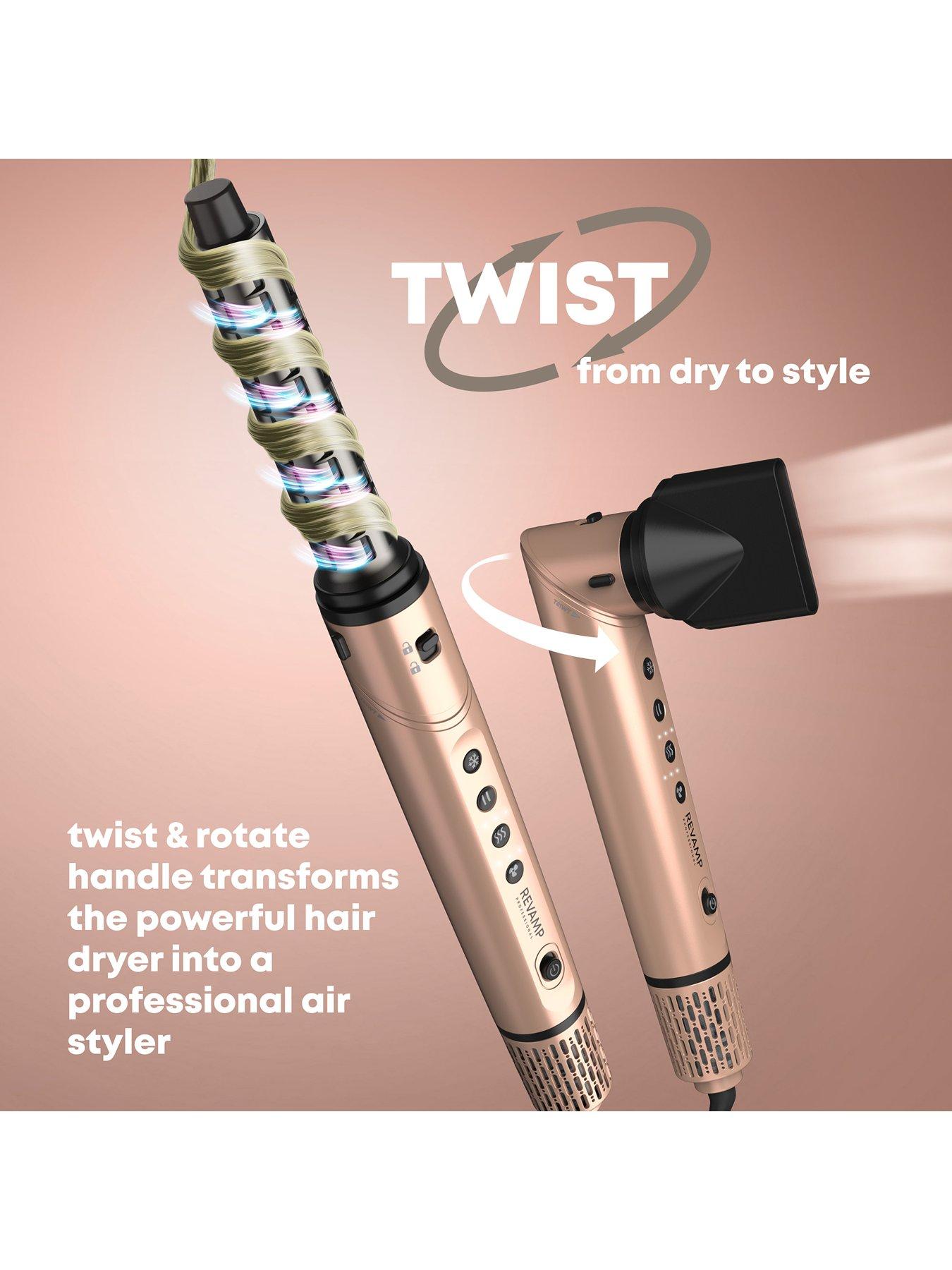 Image 2 of 8 of Revamp Revamp Dynamic Radiance Pro Blow Dry 7 in 1 Ionic Airstyler