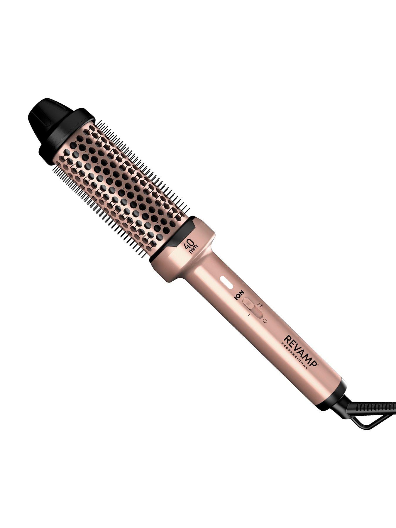 Image 7 of 8 of Revamp Ceramic 40mm Hot Brush - Gold Edition