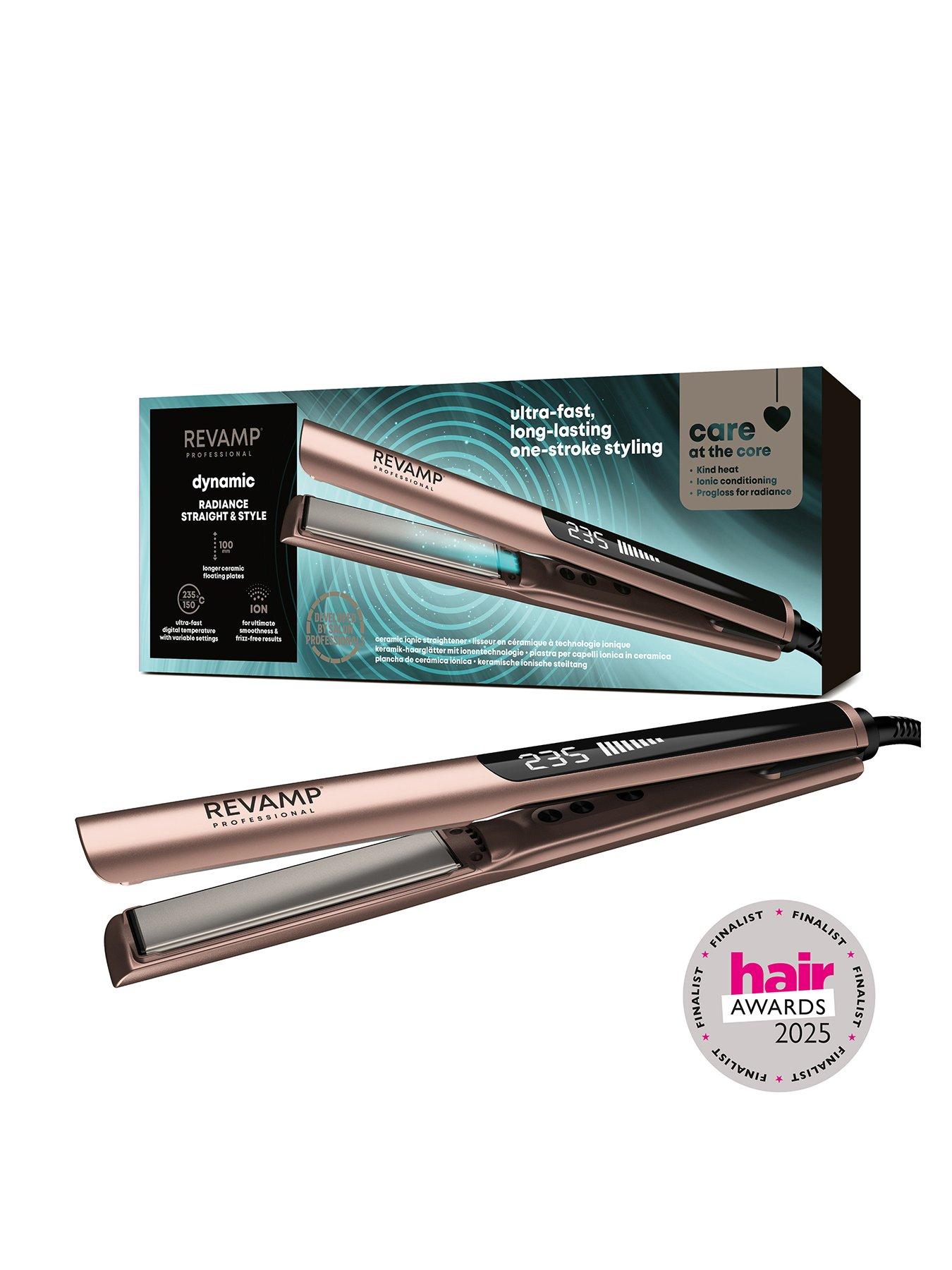 Revamp Dynamic Radiance Straight  &  Style Ceramic Ionic Hair Straightener