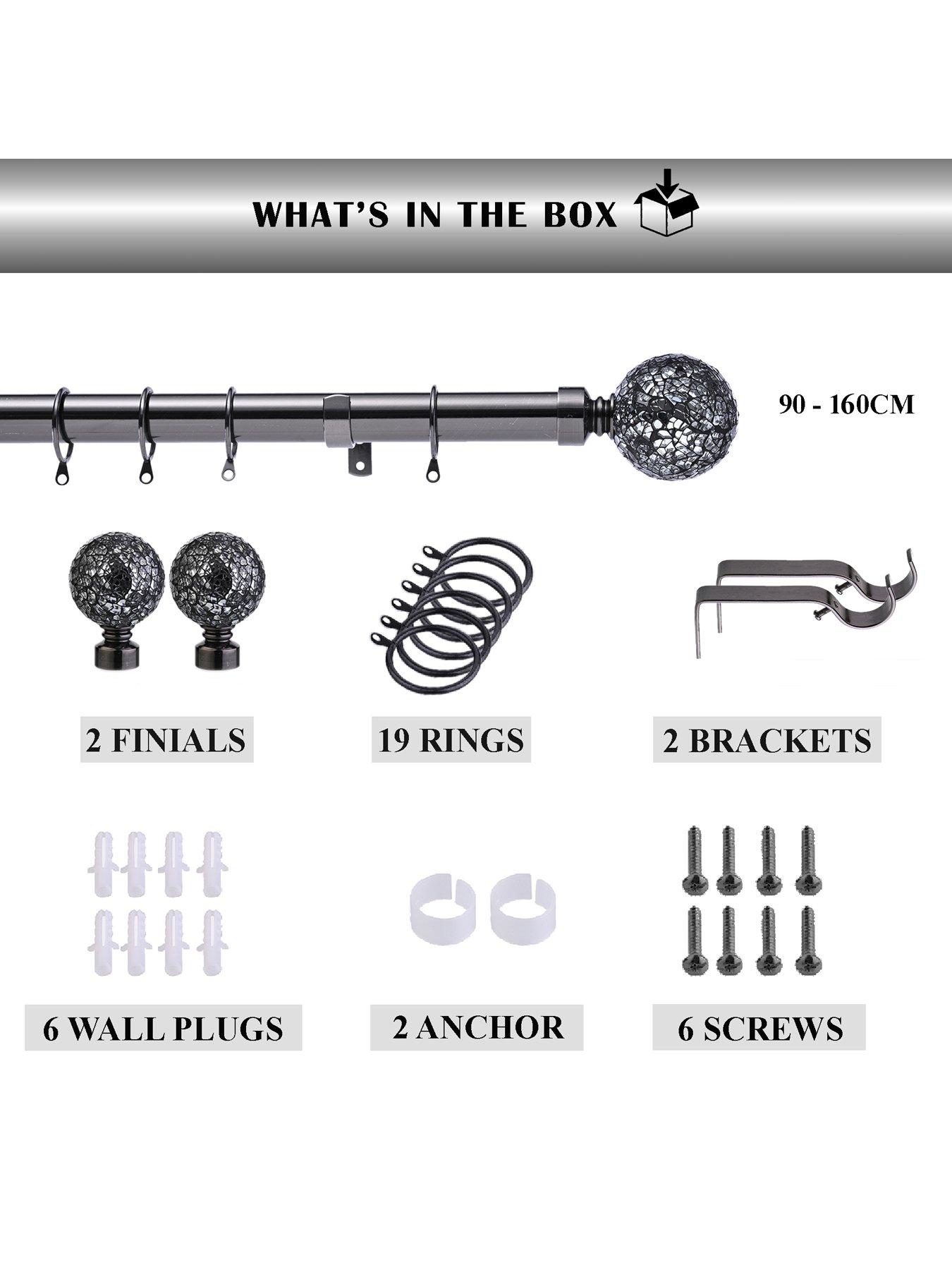 the-very-collection-crackle-glass-finial-28-mm-extendable-curtain-polenbspdetail