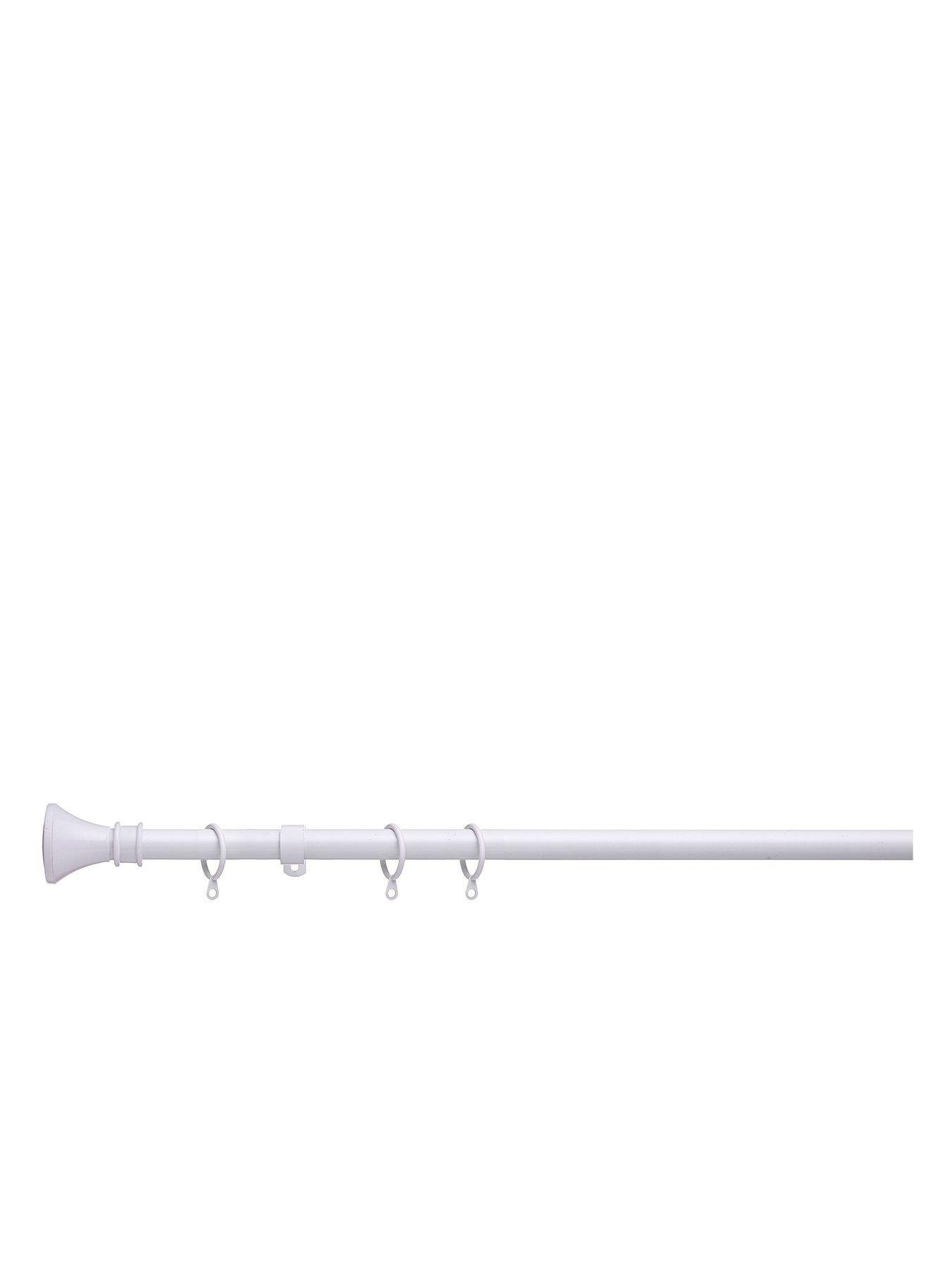 very-home-value-trumpet-finial-19-mm-extendable-curtain-pole