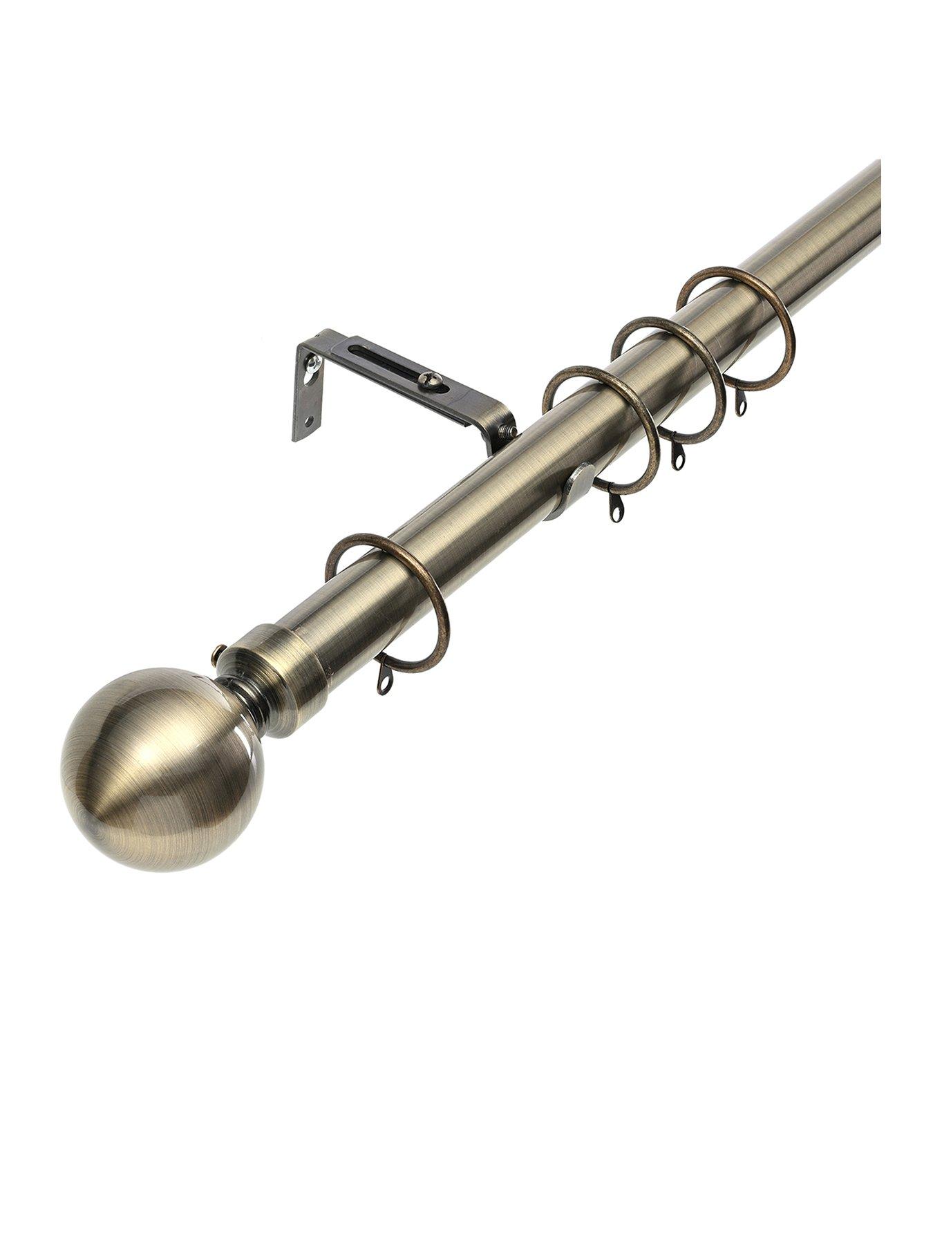 very-home-ball-finial-28-mm-extendable-curtain-pole