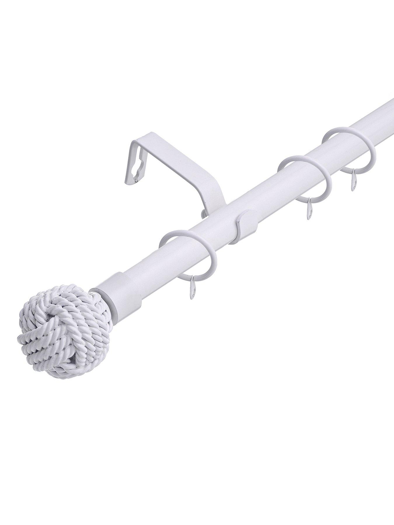 Very Home Ball Finial 28 mm Extendable Curtain Pole