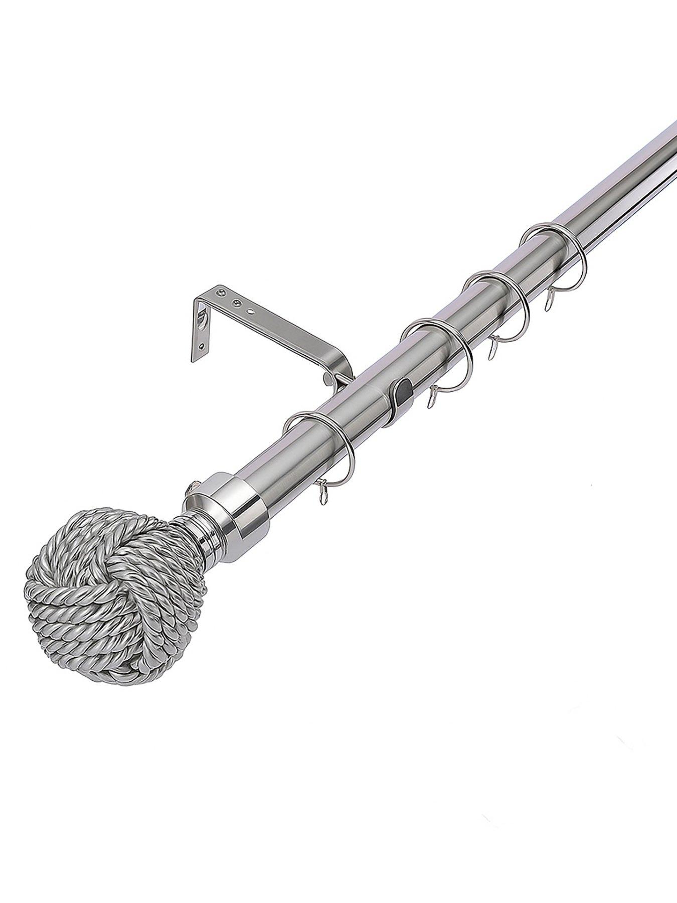 Image 1 of 7 of The Very Collection Ball Finial 28 mm Extendable Curtain Pole&nbsp;