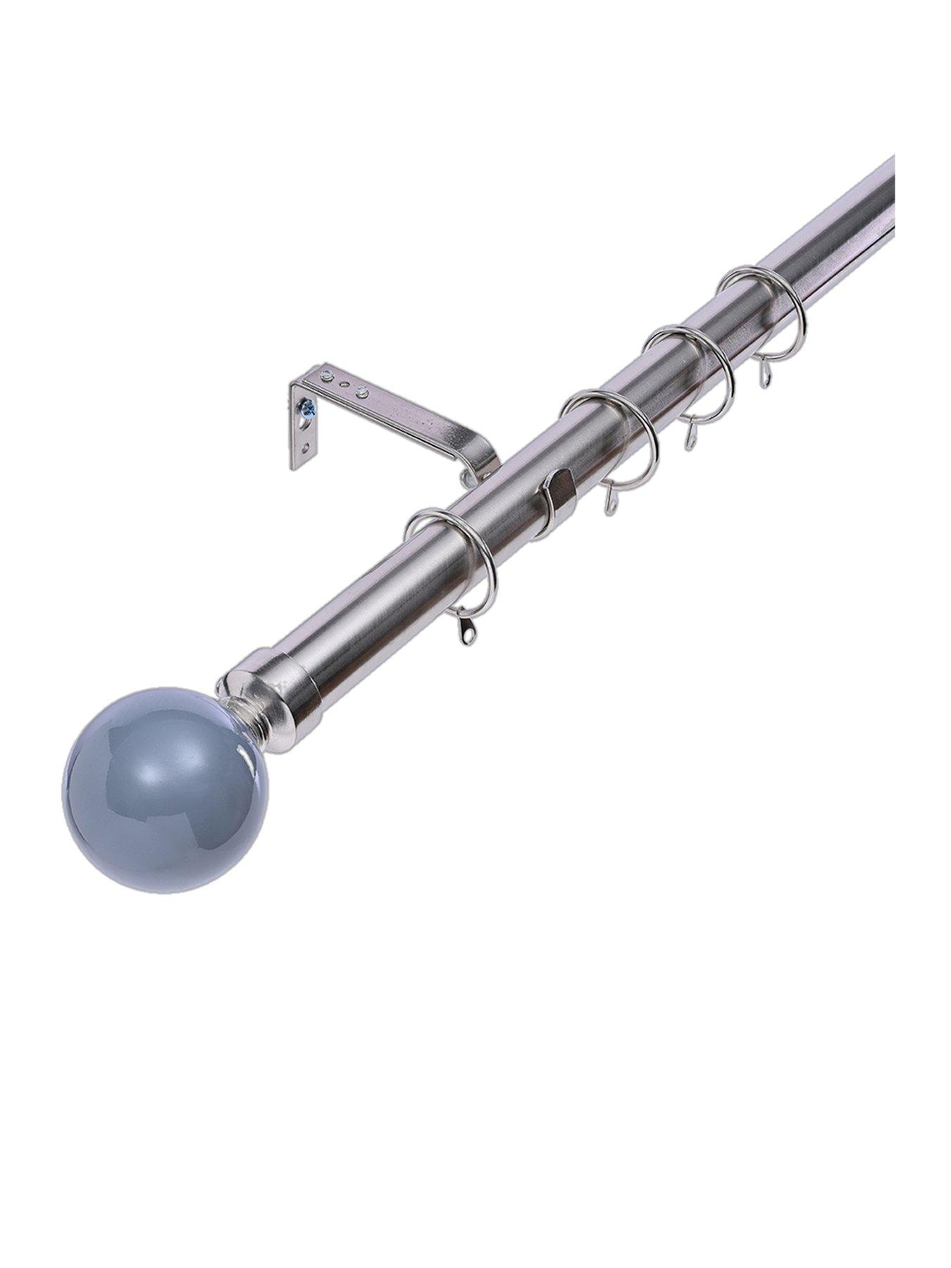 very-home-painted-ball-finial-extendable-curtain-pole
