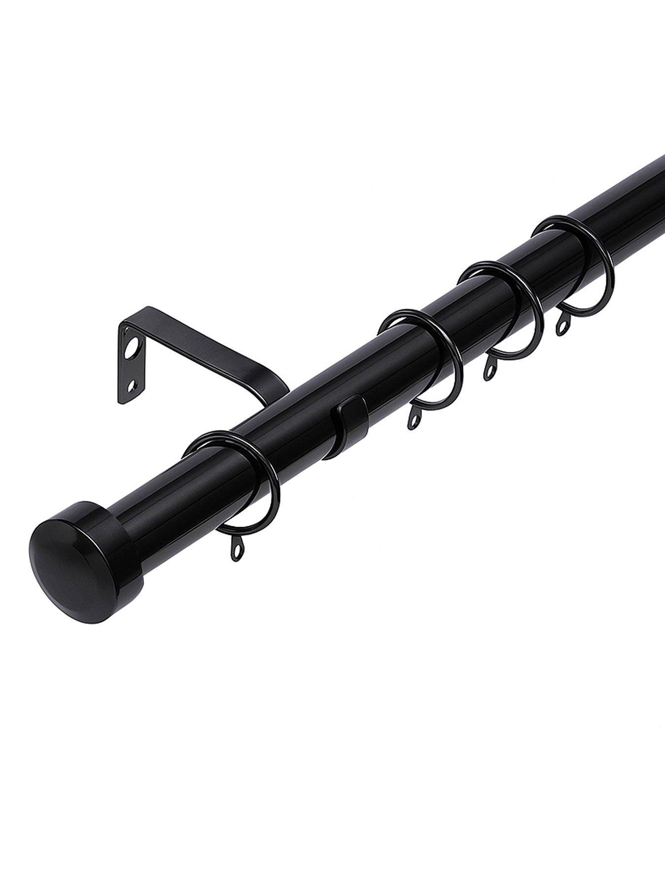 The Very Collection Stopper End Finial Extendable Curtain Pole