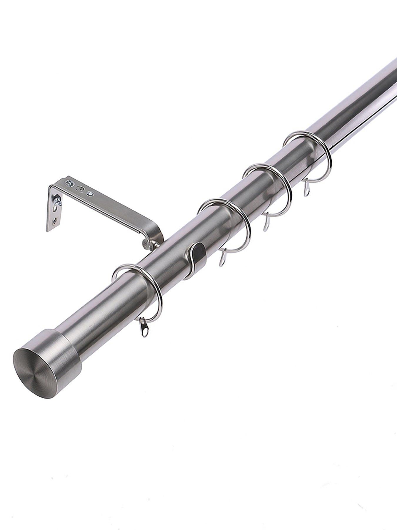 Very Home Stopper End Finial Extendable Curtain Pole