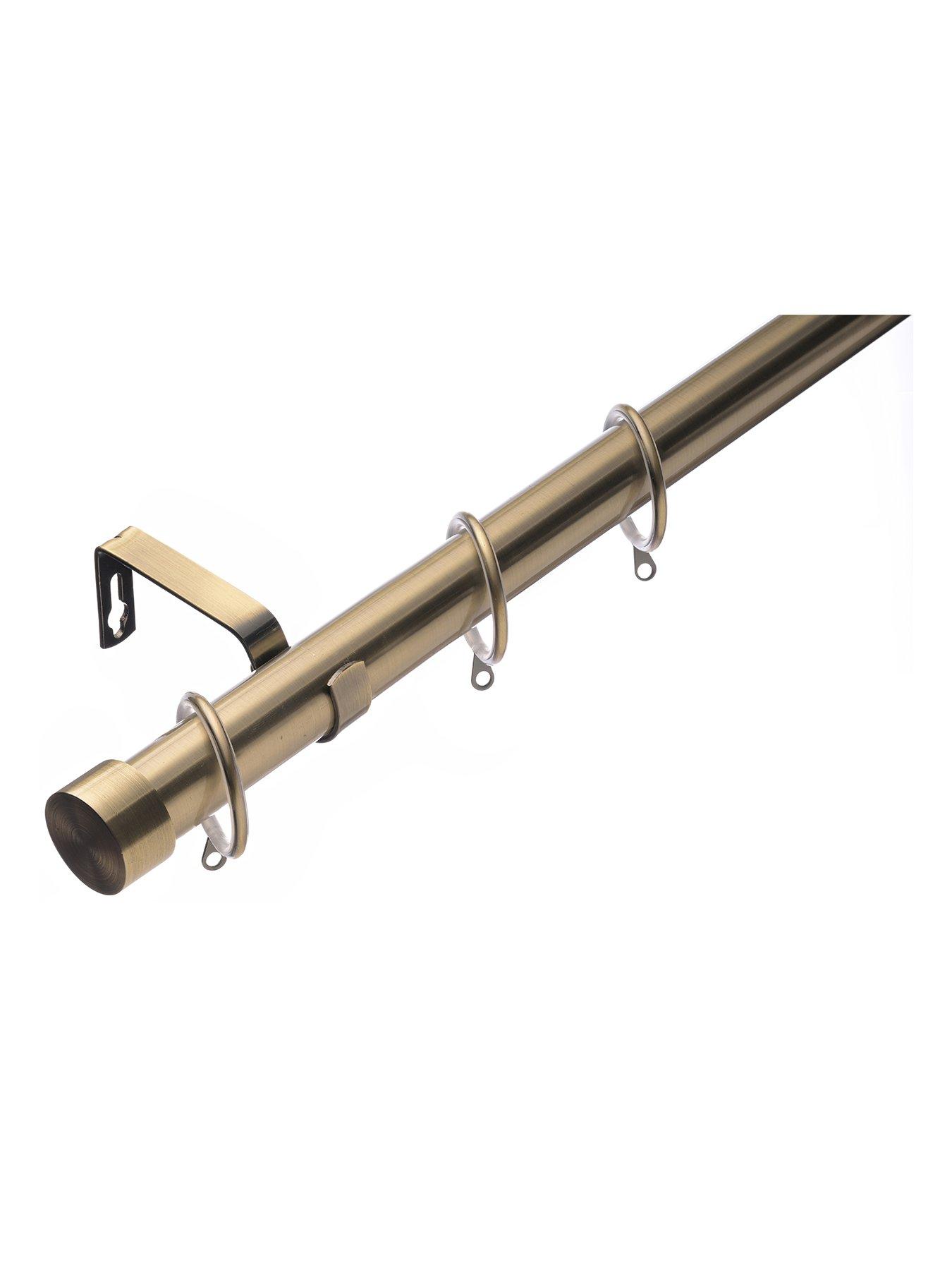 undefined Stopper End Finial Extendable Curtain Pole