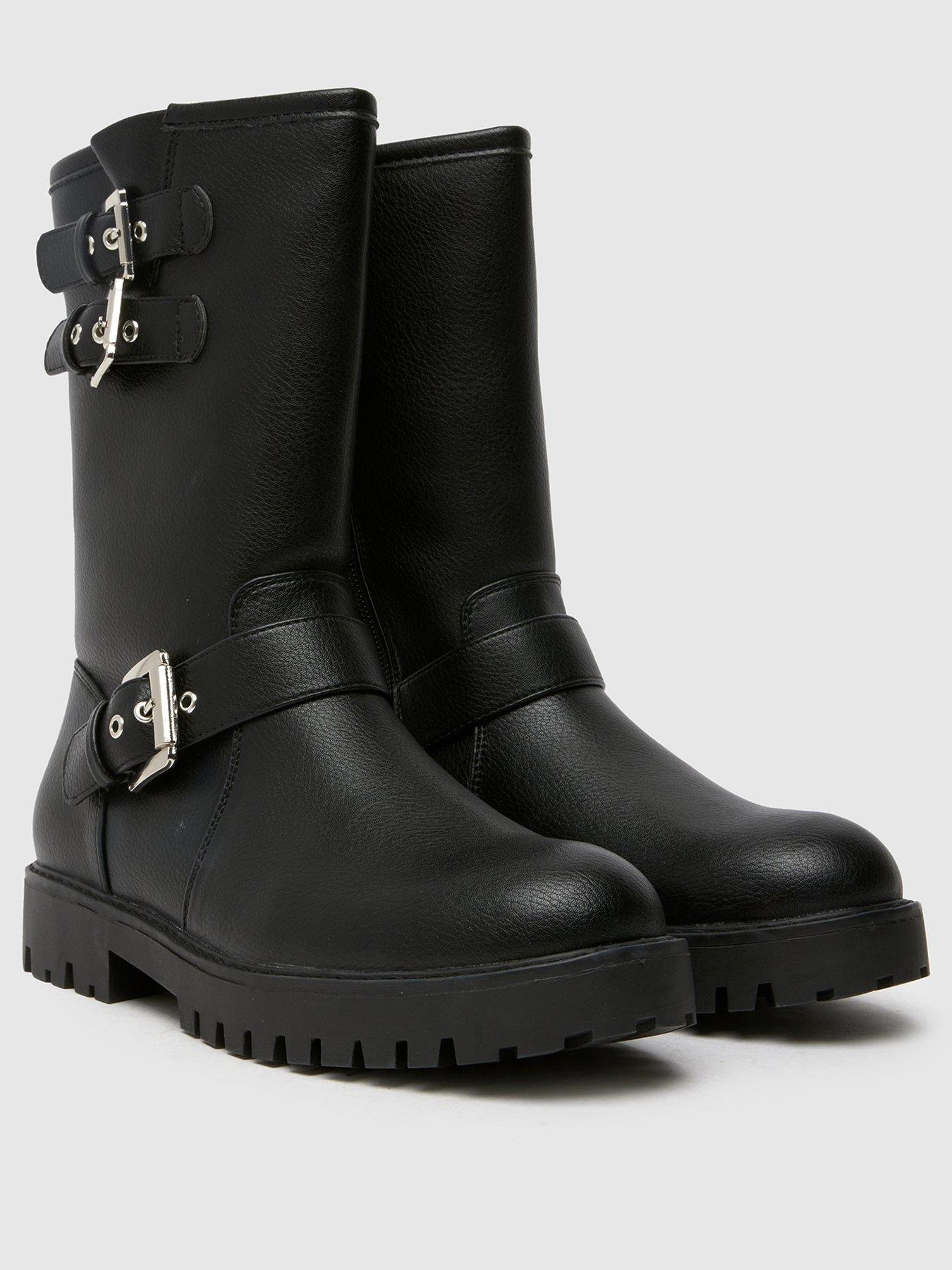 schuh-cassia-biker-knee-boot-blackstillFront