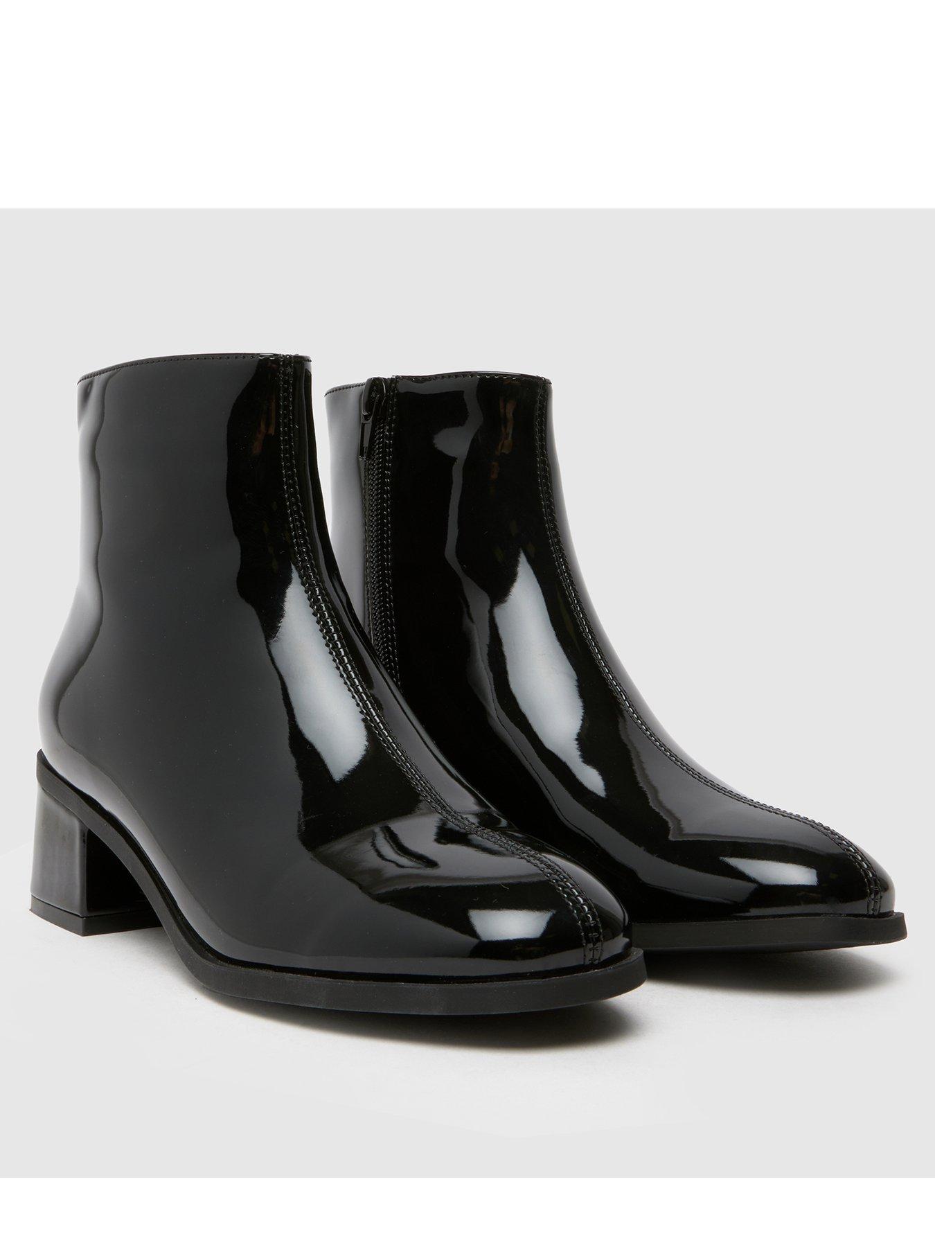 Image 2 of 4 of Schuh Clara Block Heel Boot - Black