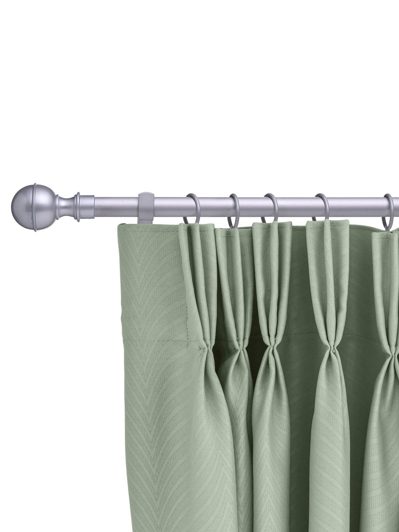 Image 2 of 7 of The Very Collection Value Ball Finial 19 mm Extendable Curtain Pole&nbsp;