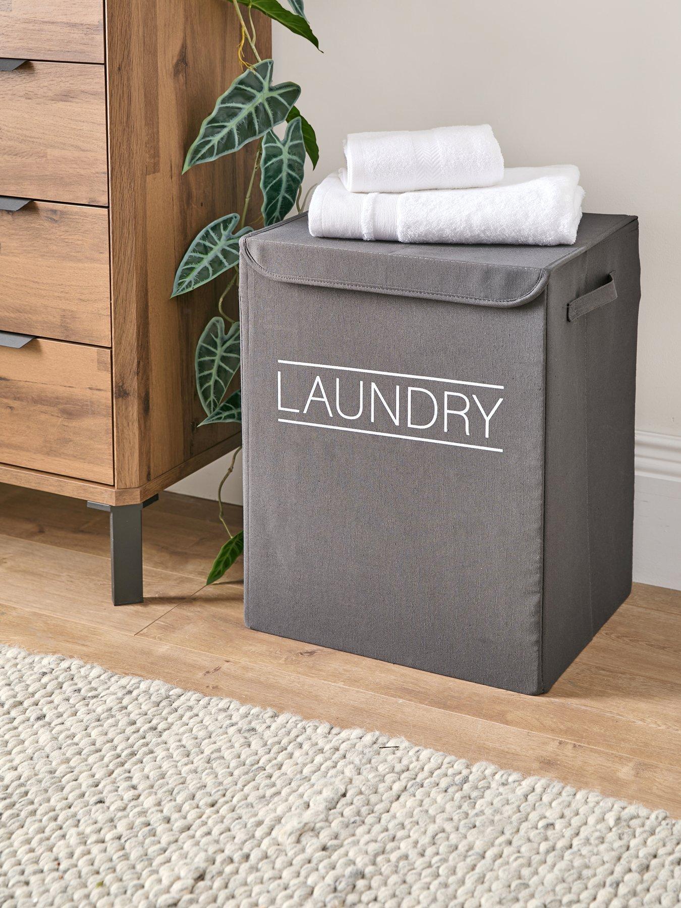 Very Home Fabric Laundry Hamper