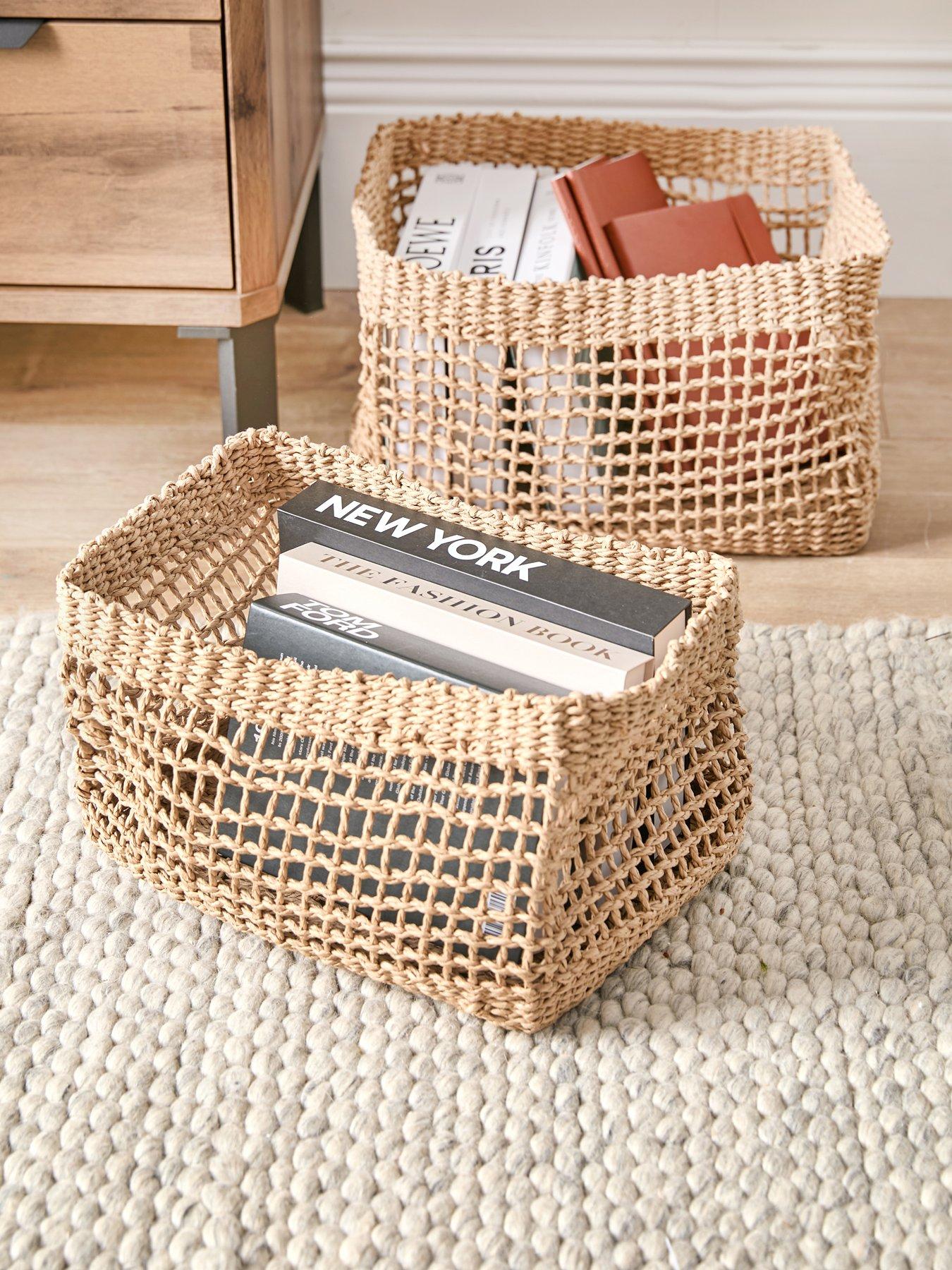 very-home-set-of-2-rectangle-paper-rope-baskets-3733cm