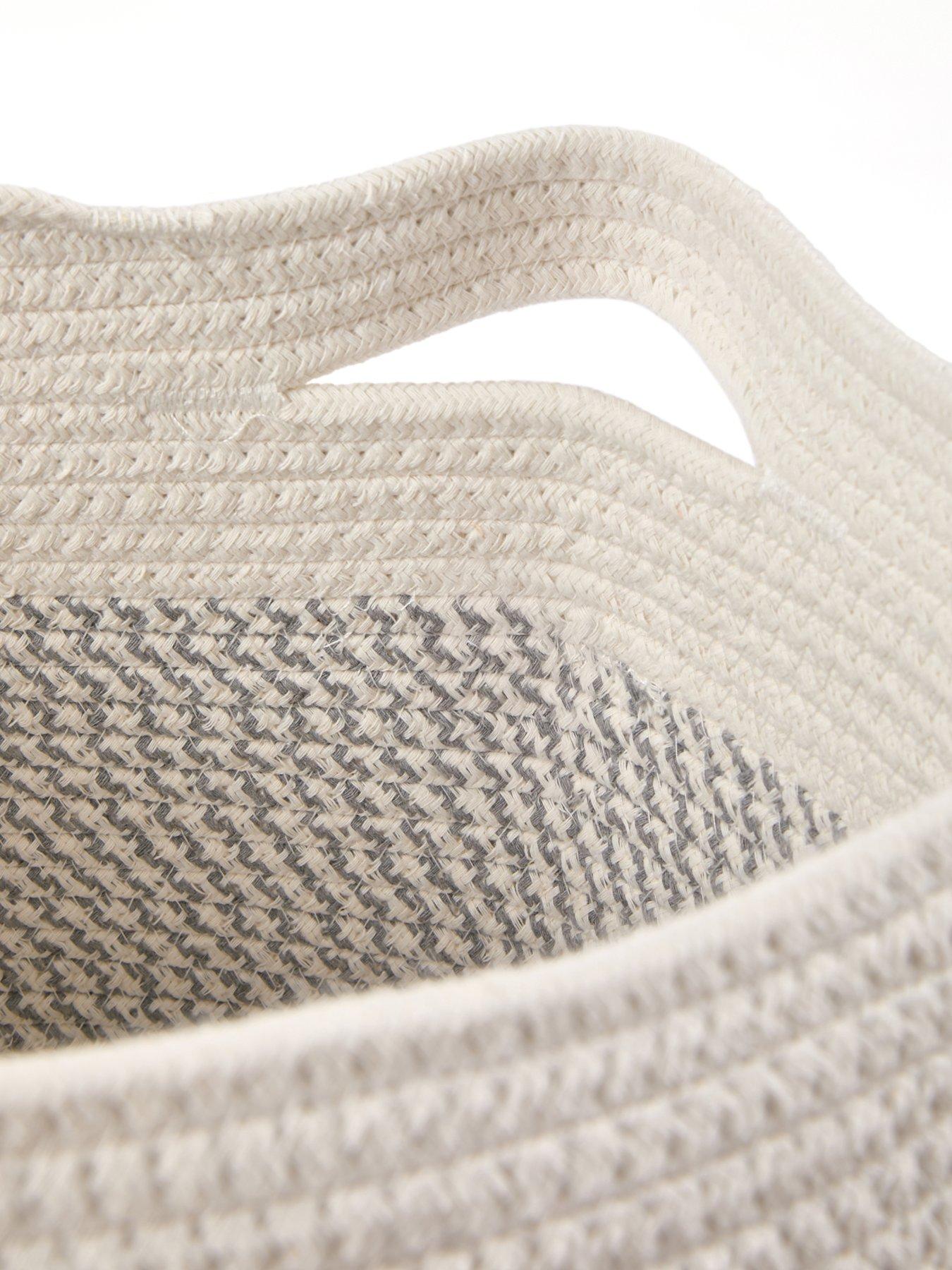 Image 3 of 4 of The Very Collection Two Tone Laundry Basket