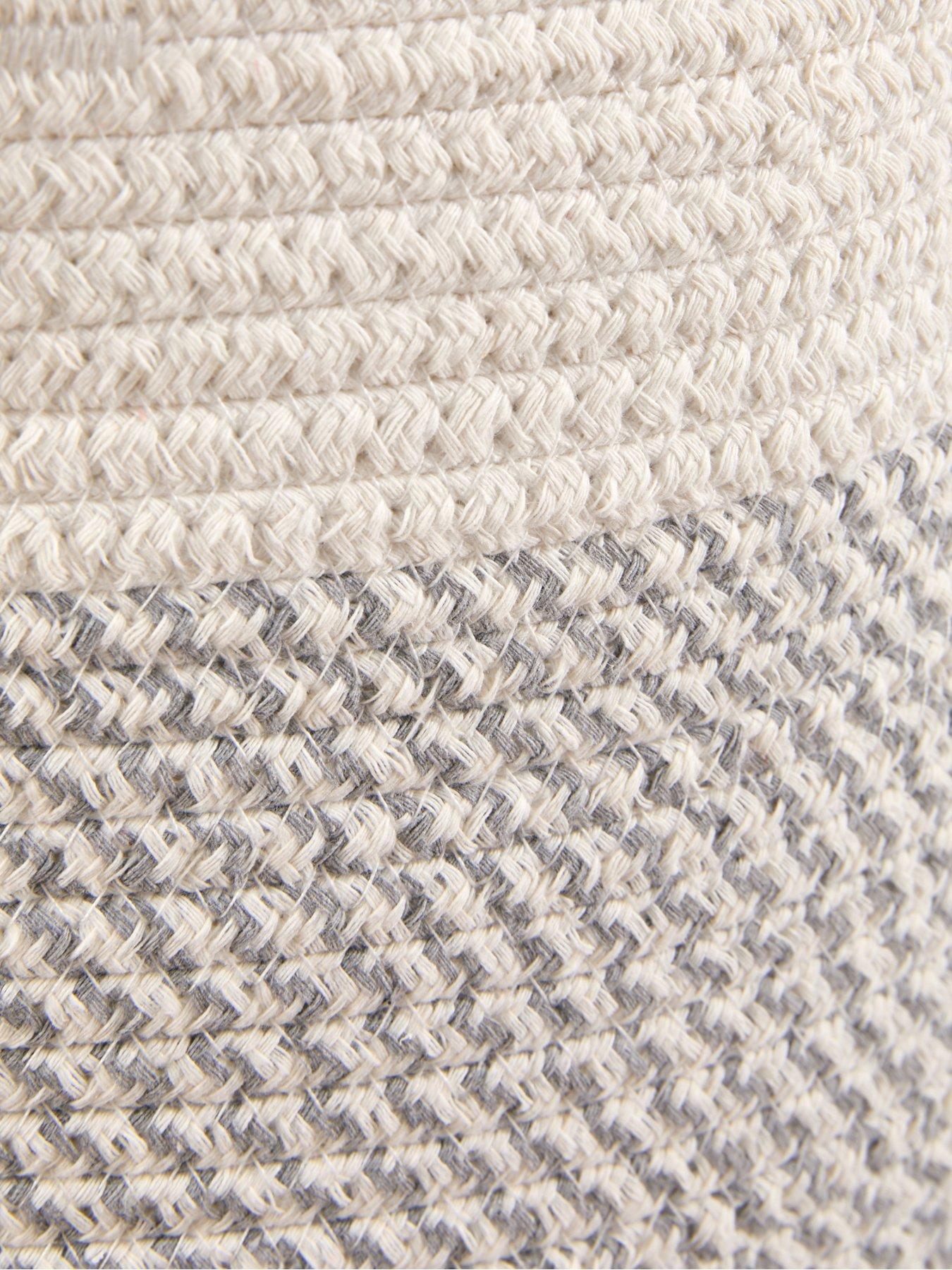 Image 4 of 4 of The Very Collection Two Tone Laundry Basket