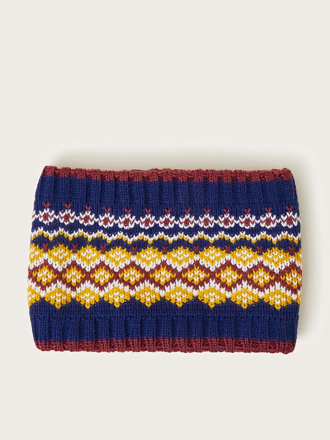 monsoon-girls-fair-isle-knitted-snood-multi