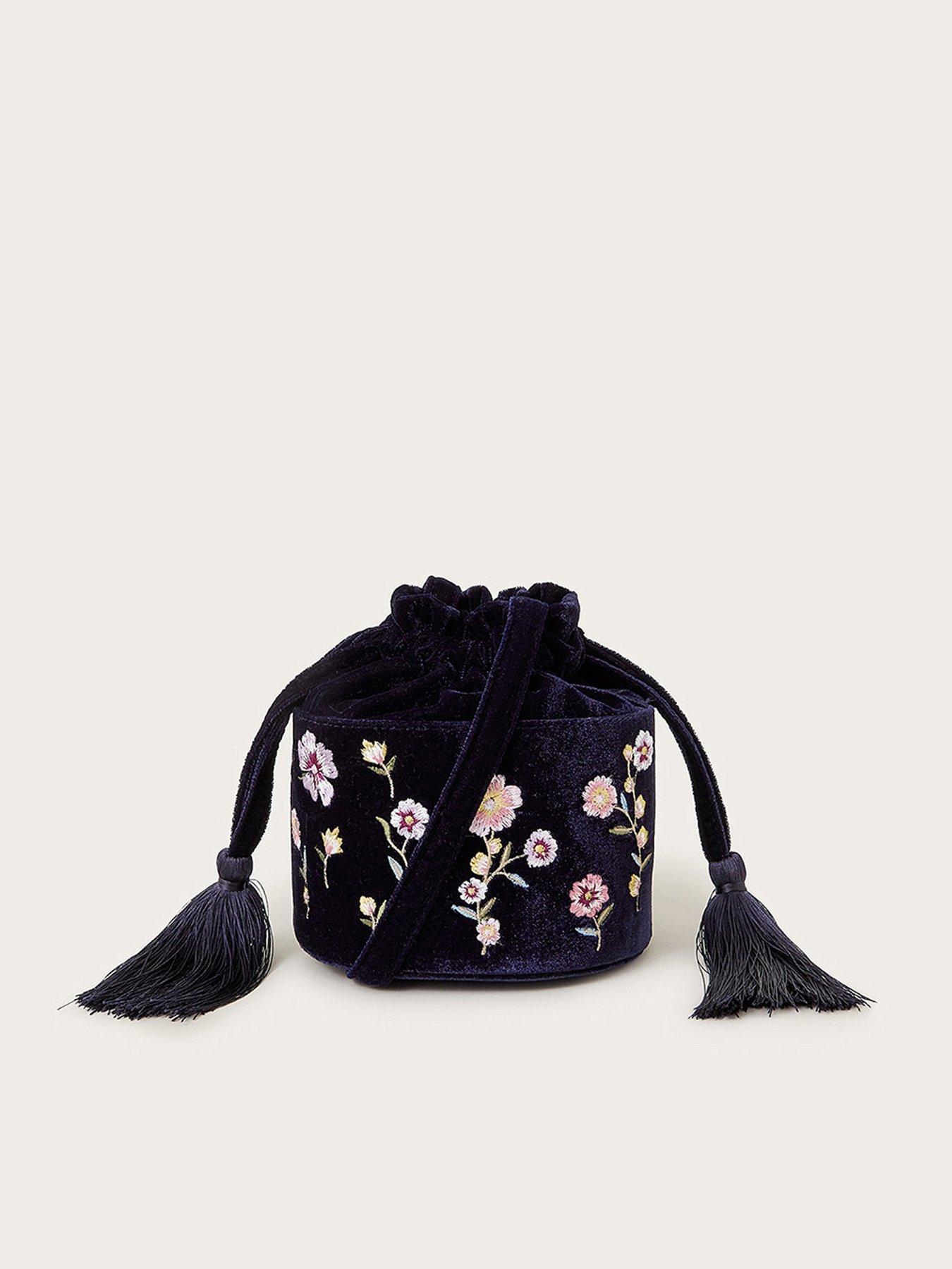 monsoon-girls-embroidered-velvet-pouch-bag-navy