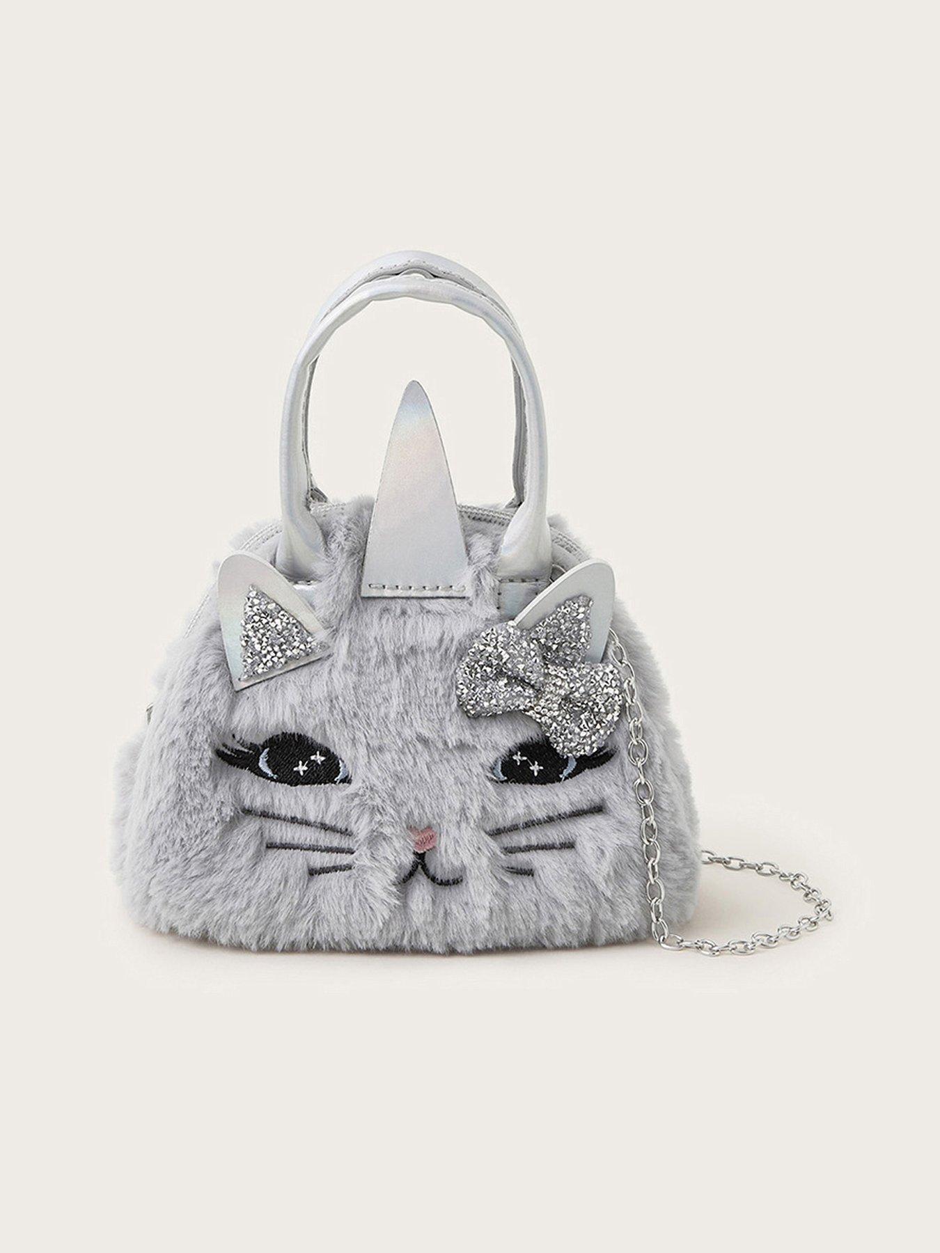 monsoon-girls-dazzle-cat-bag-grey