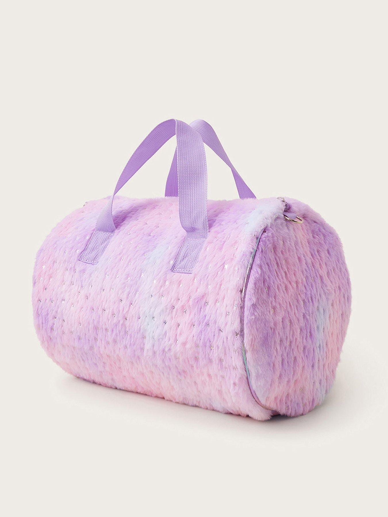 Image 2 of 4 of Monsoon Girls Rainbow Foil Sleepover Bag - Multi