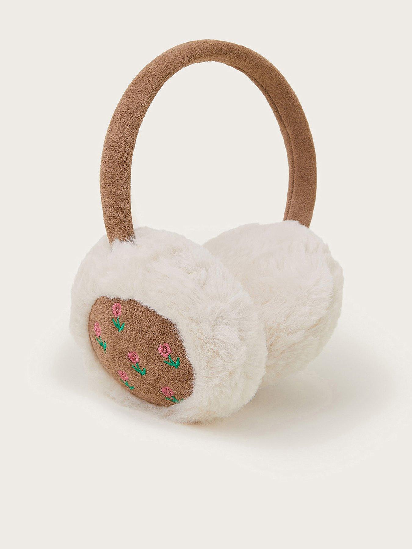 monsoon-girls-floral-embroidered-suedette-earmuffs-brown