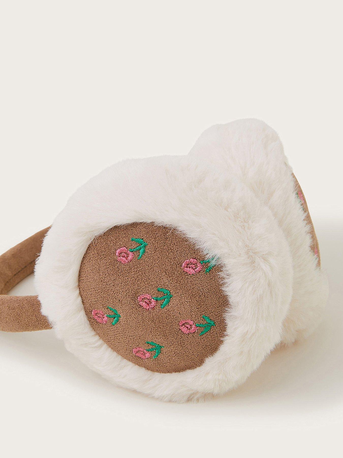 monsoon-girls-floral-embroidered-suedette-earmuffs-brownback