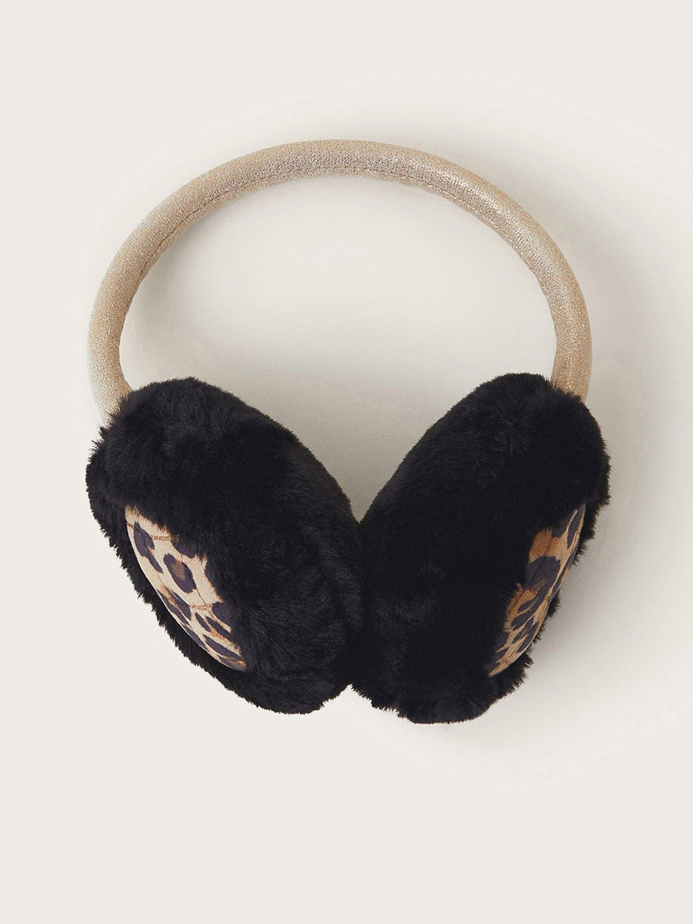 monsoon-girls-leopard-earmuffs-gold