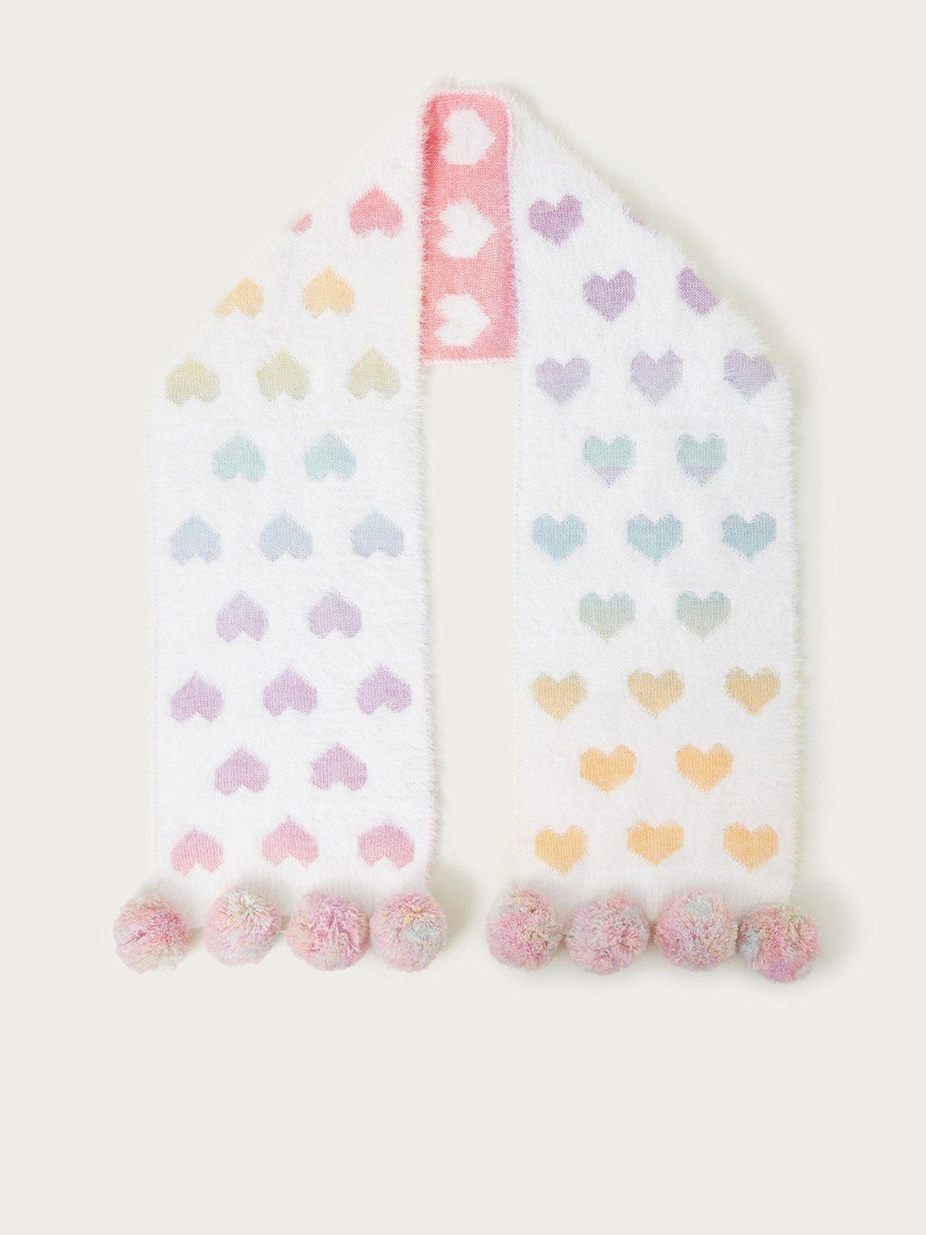 monsoon-girls-neon-hearts-fluffy-scarf-multi