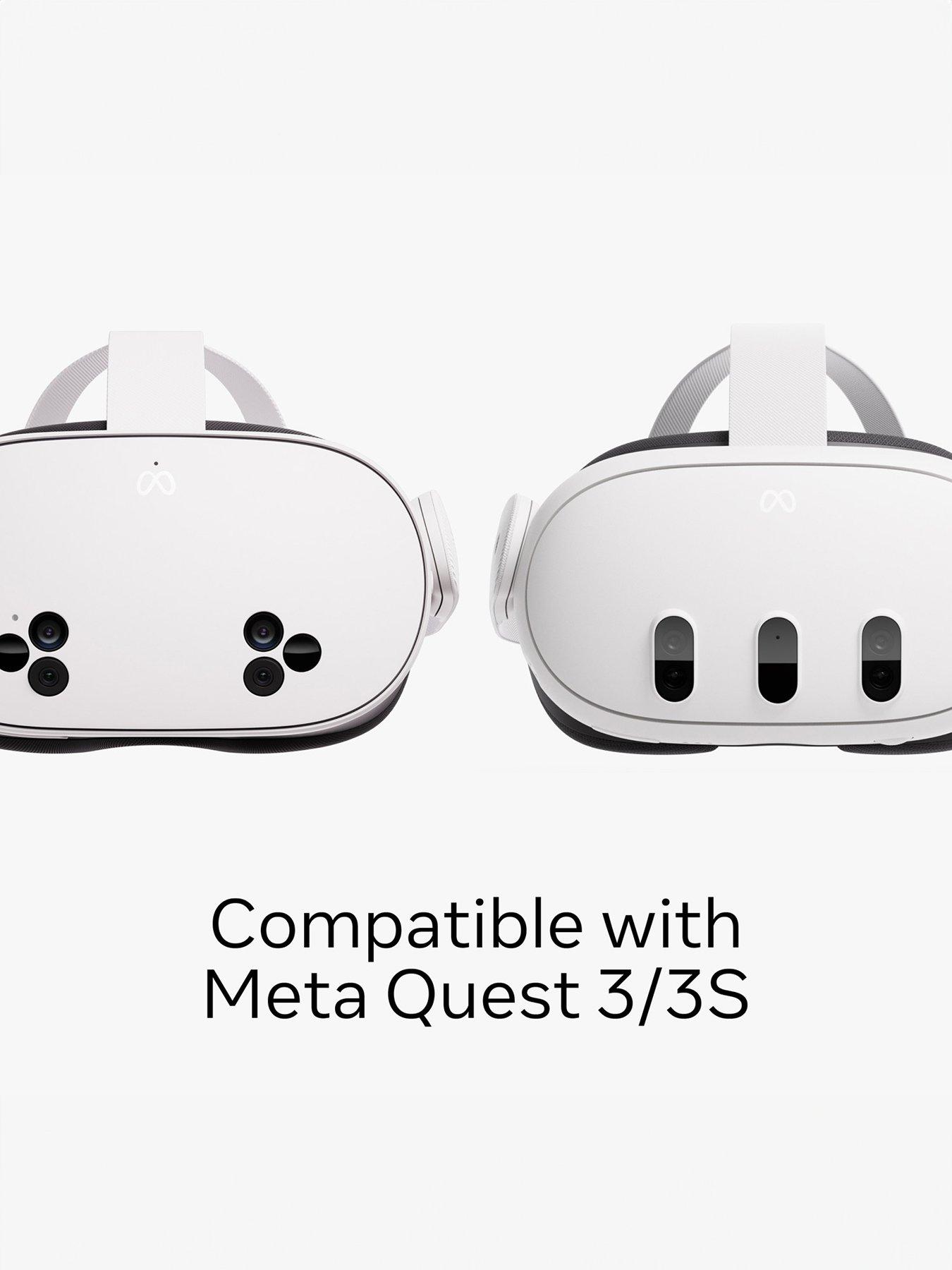 Image 6 of 8 of Meta Quest Compact Charging Dock - Works with Meta Quest 3/3S - Extended headset charging cable - Wireless charging for Touch Plus controllers