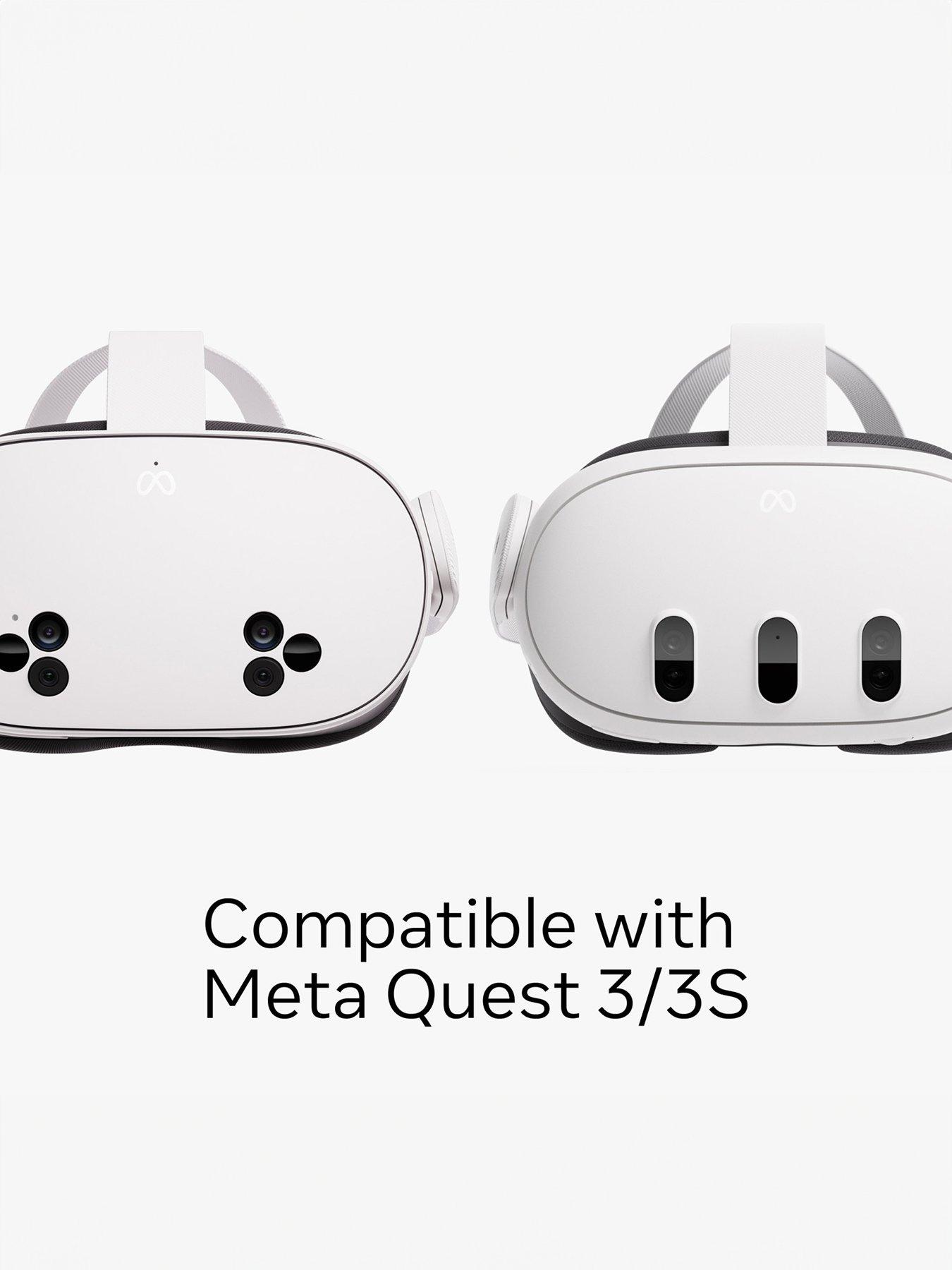 Image 5 of 7 of Meta Quest Compact Carrying Case - Works with Meta Quest 3/3S - Refreshed compact design - Fits Quest 3/3S, Touch Plus controller, Active Straps, charging cable and adapter