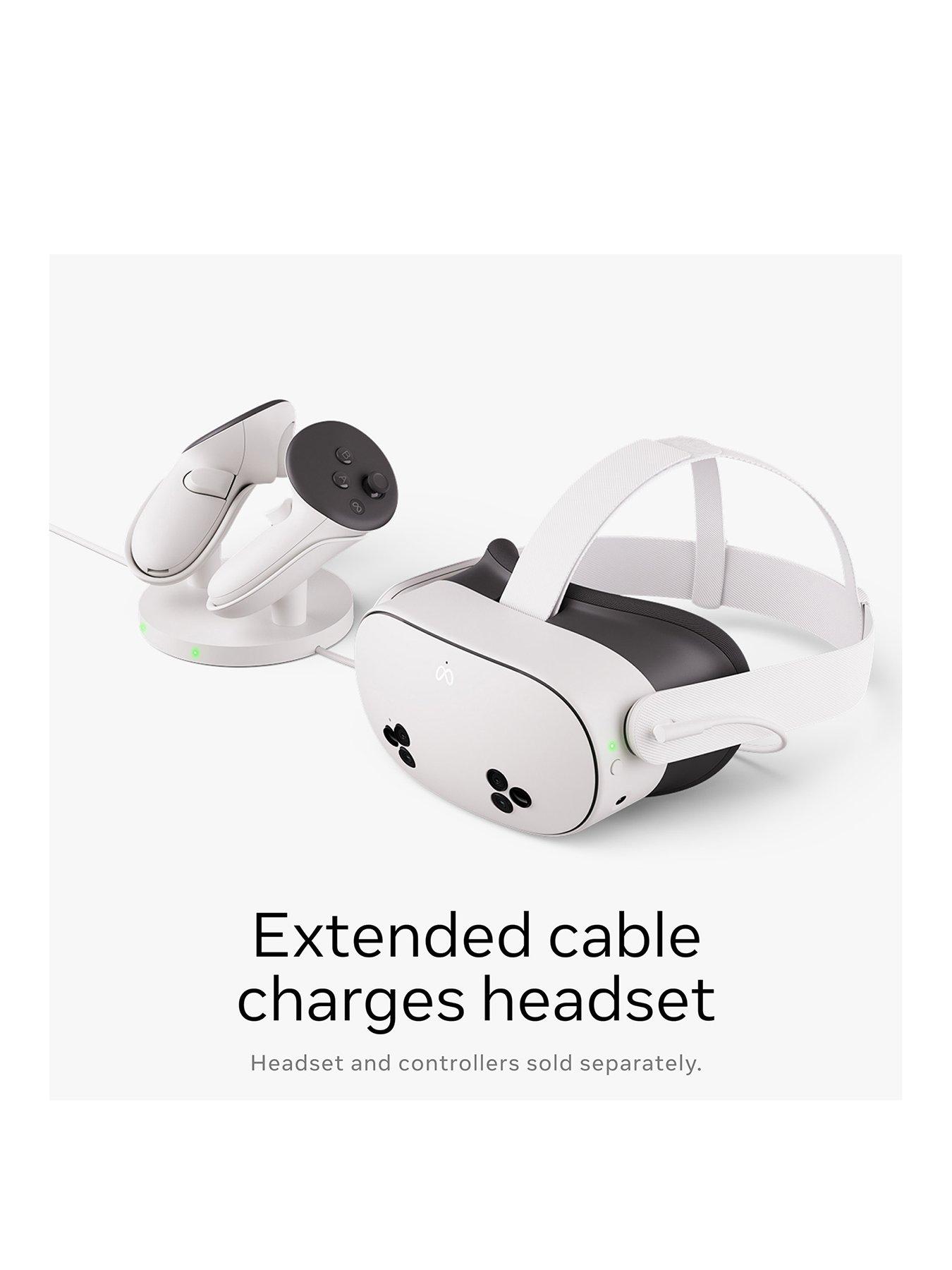 Image 3 of 7 of Meta Quest 3S Compact Charging Dock and Carrying Case&nbsp;Accessories Bundle