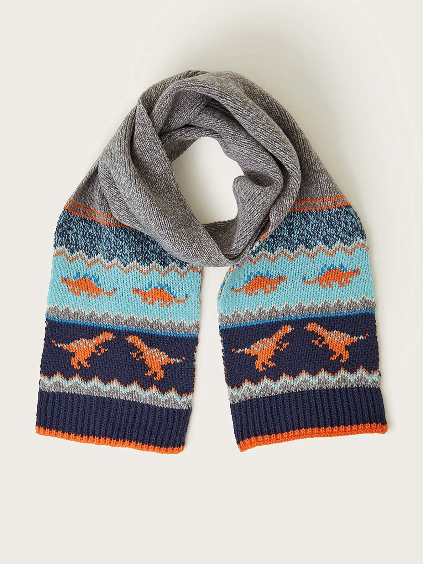 monsoon-boys-dino-novelty-scarf-multi