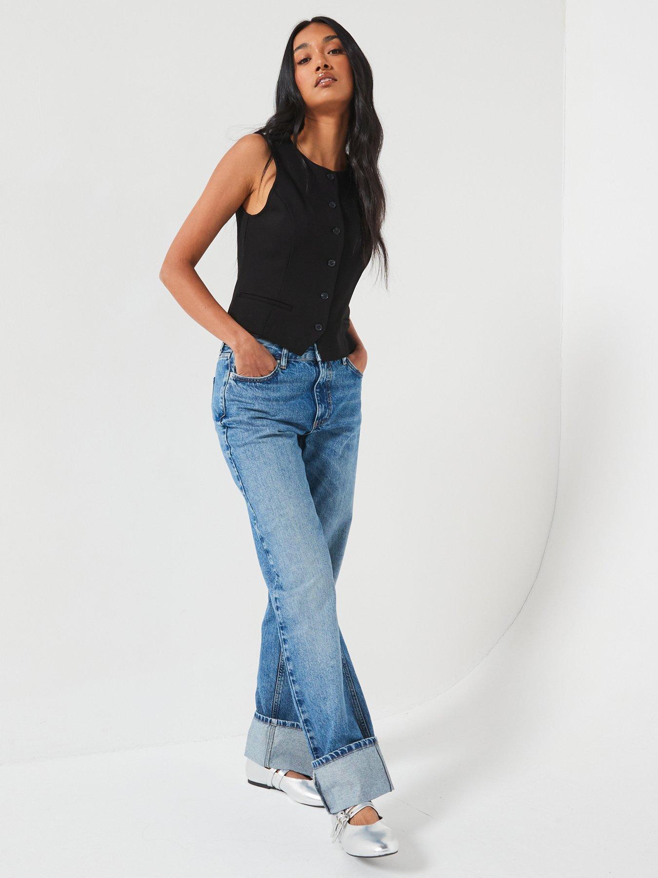 v-by-very-deep-cuff-straight-leg-jeans-dark-washfront