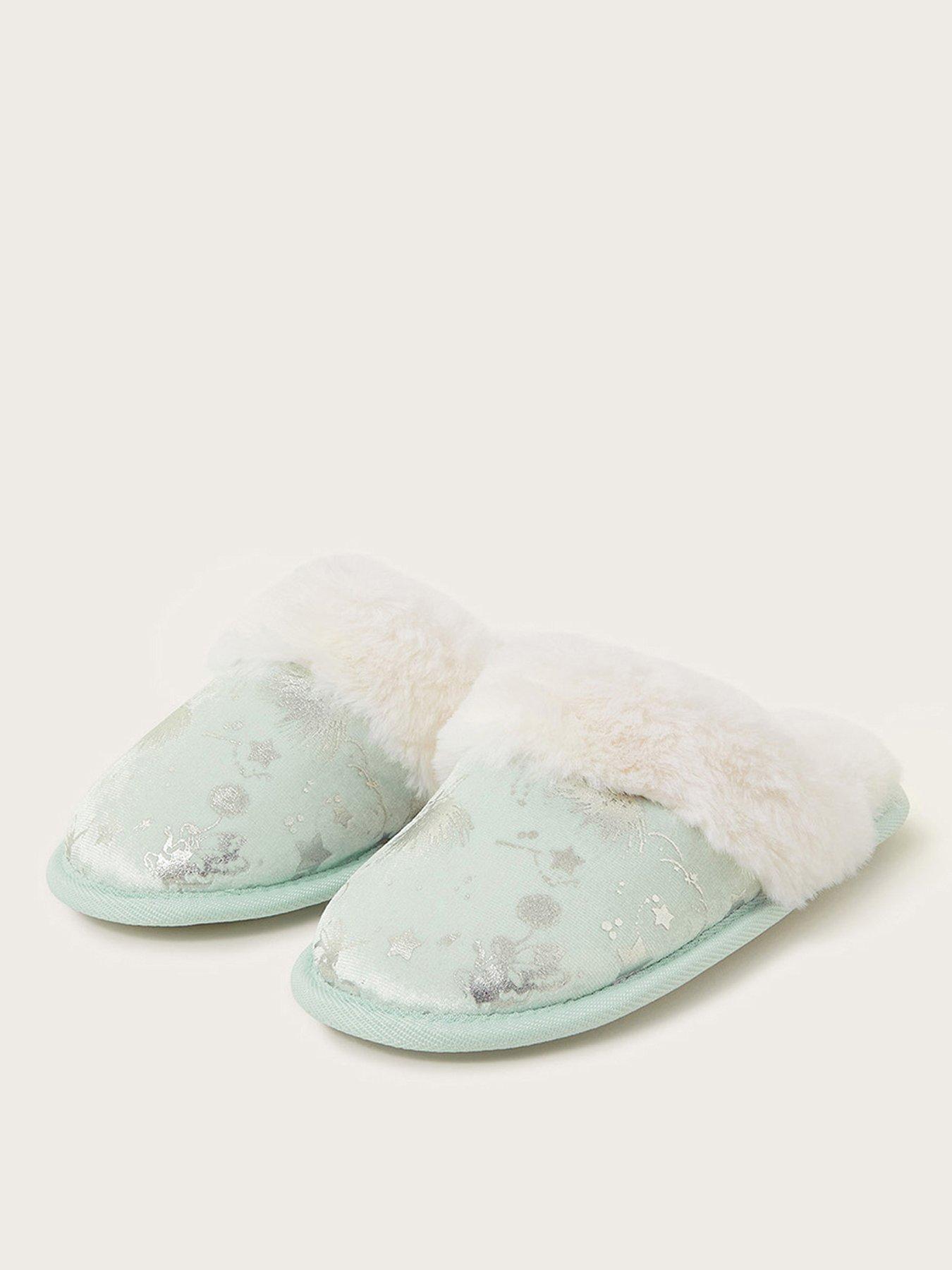 monsoon-girls-sparkle-fairy-slippers-greenstillFront