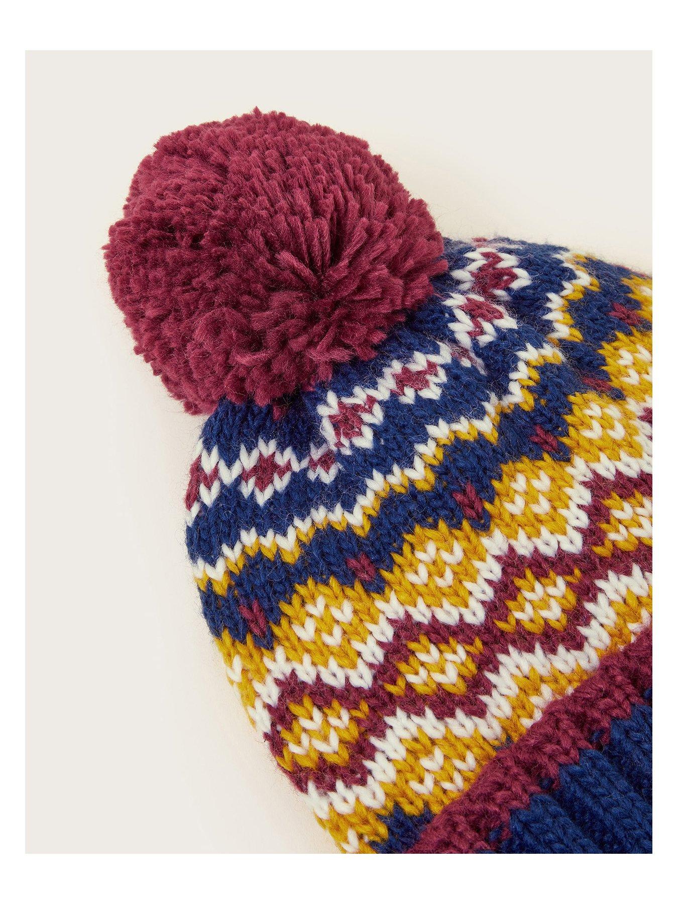 monsoon-girls-fair-isle-pom-beanie-hat-multiback