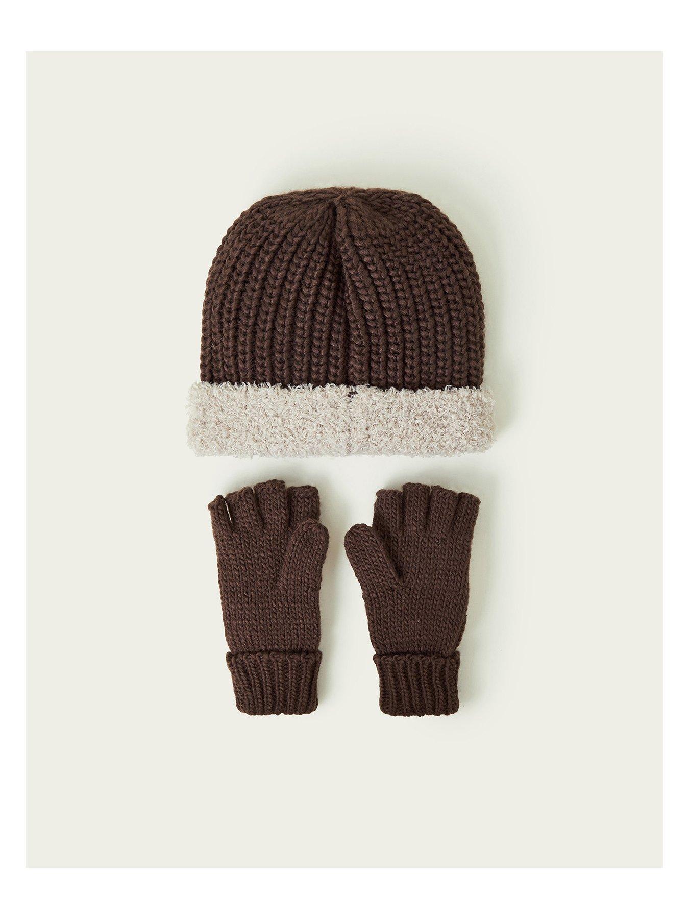 monsoon-boys-fleece-explorer-hat-and-gloves-brownback