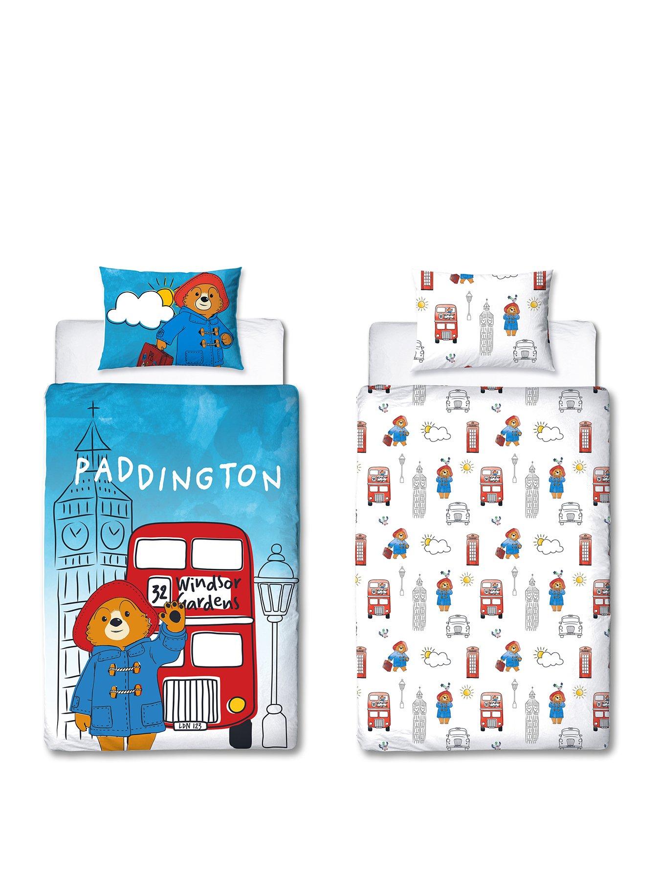 Image 2 of 7 of Paddington Bear Paddington London Duvet Set- Single