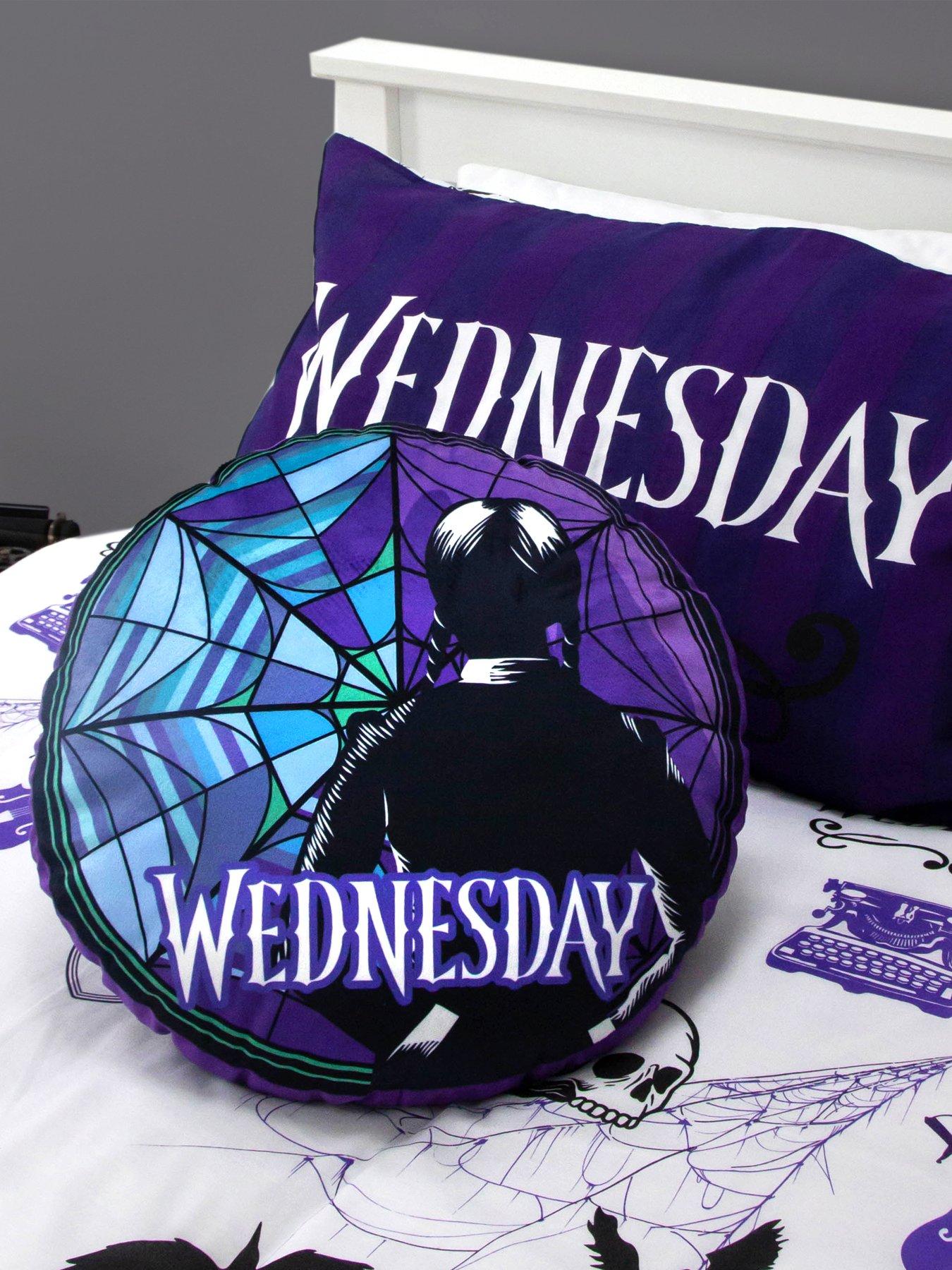 Wednesday Wednesday Addams Destined Halloween Shaped Cushion