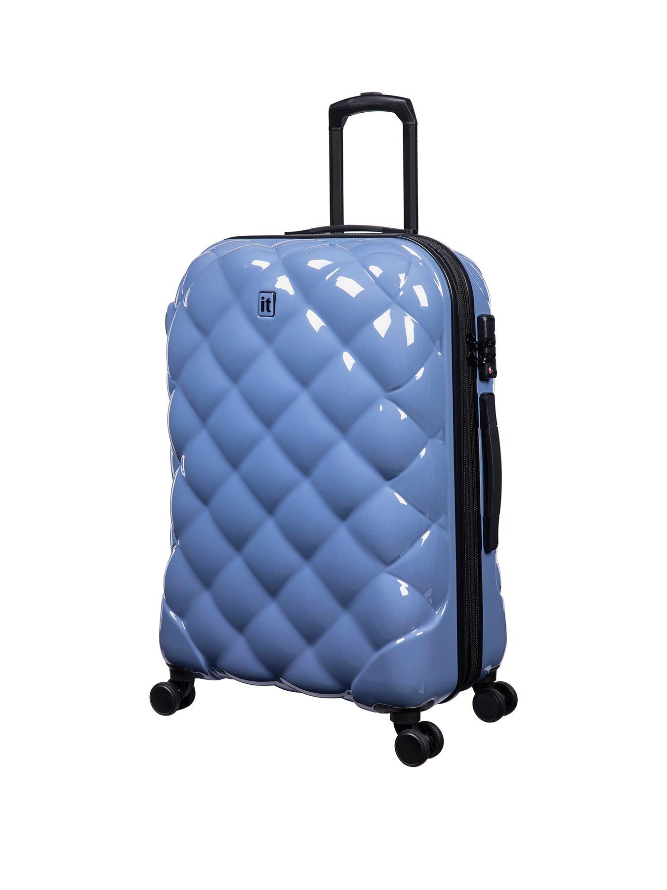 it Luggage IT Luggage St Tropez Trois Elemental Blue Medium Suitcase