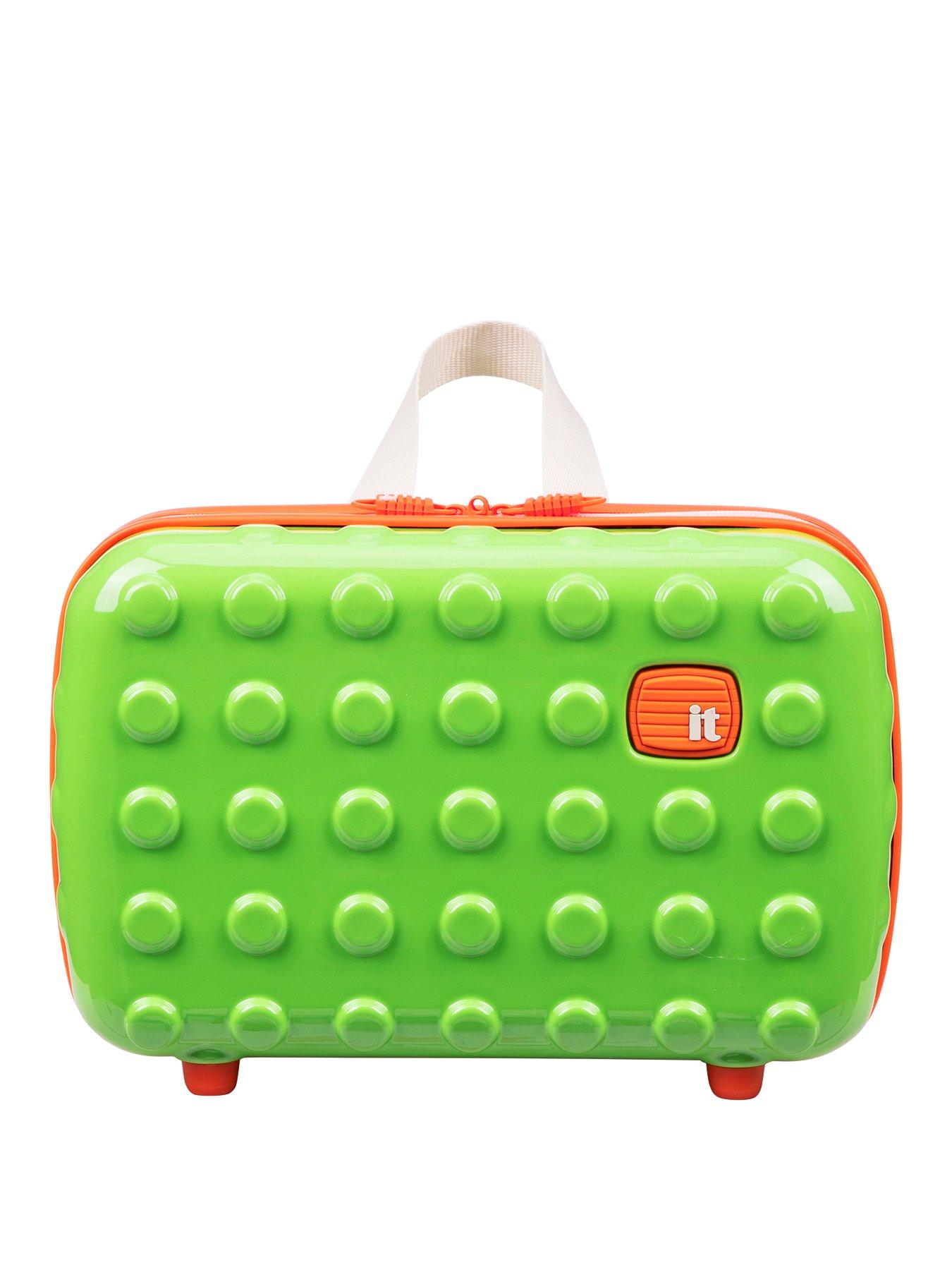 it-luggage-it-luggage-bobble-bloc-green-kiddies-handheld-travel-casestillFront