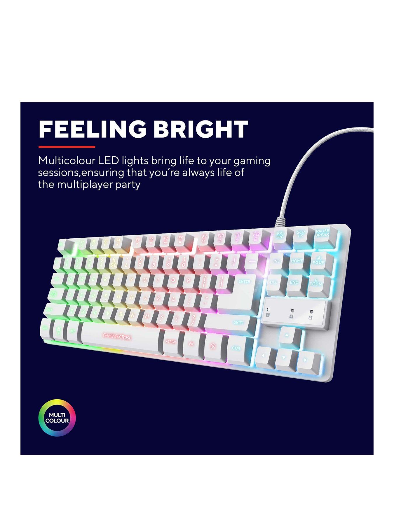 Image 3 of 7 of Trust 3-in-1 gaming bundle with compact TKL keyboard, ultra-lightweight wireless mouse and mousepad